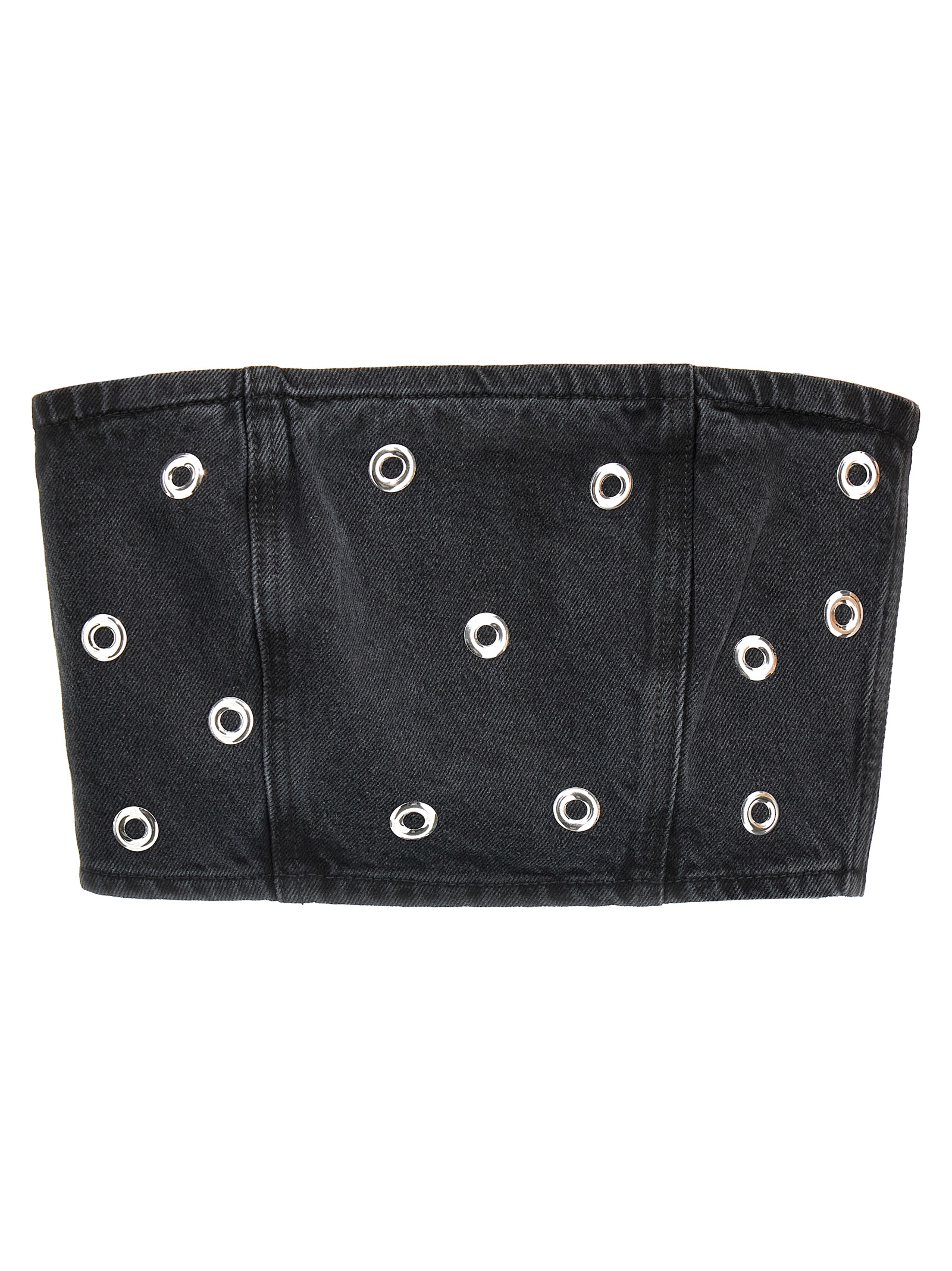 Rotate Birger Christensen Studded Denim Top