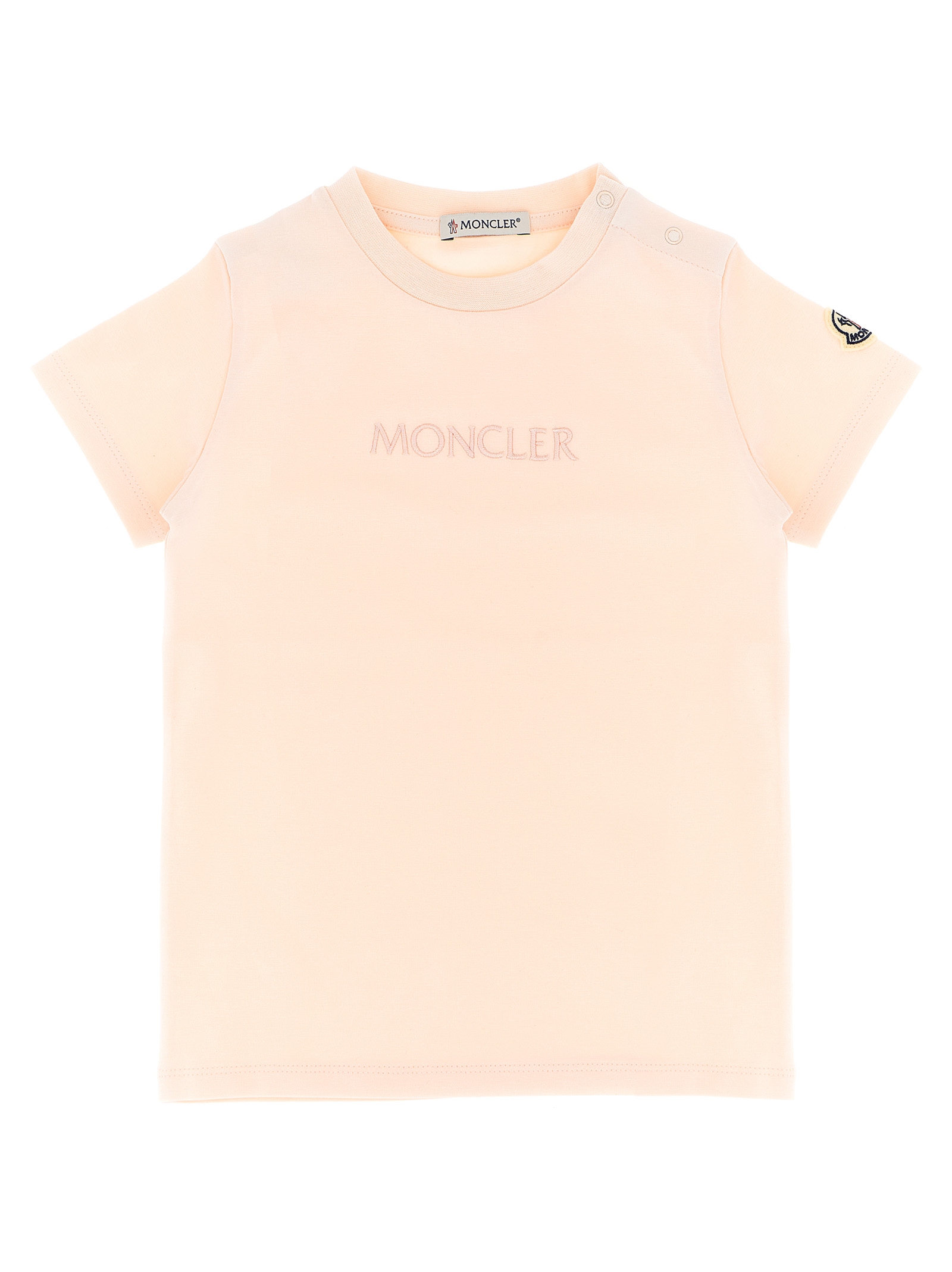 Moncler Enfant Logo Embroidery T-shirt