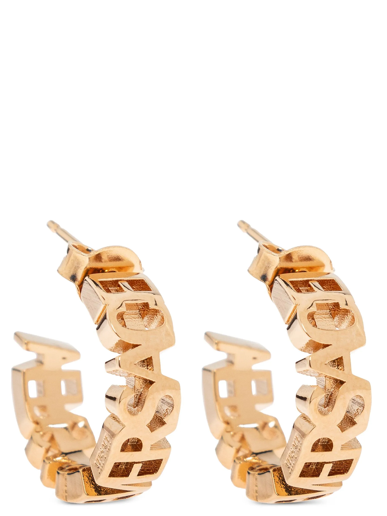 Versace Logo Earrings