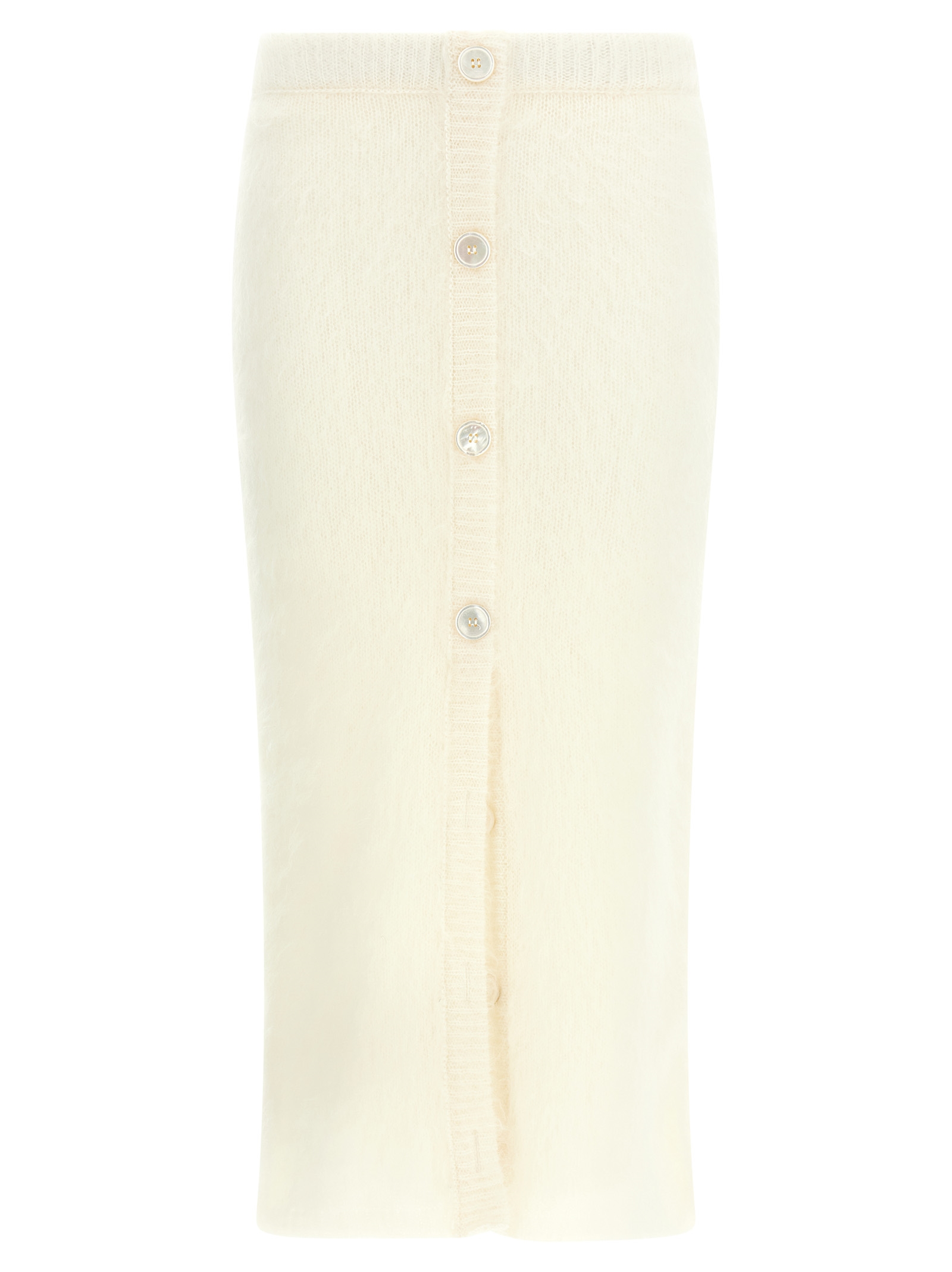 Alessandra Rich Carded Mohair Skirt
