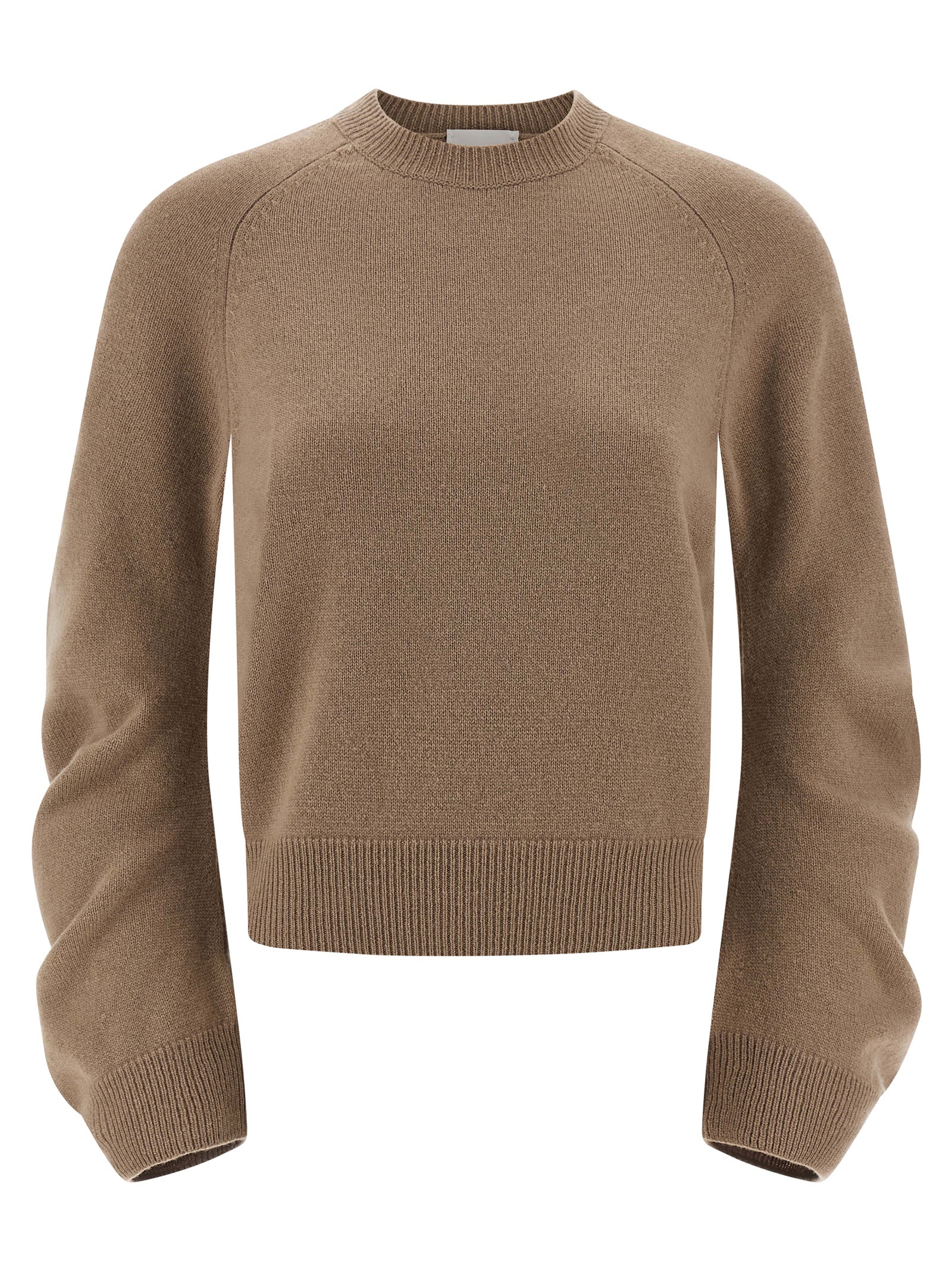 Nude Curved Sleeve Sweater