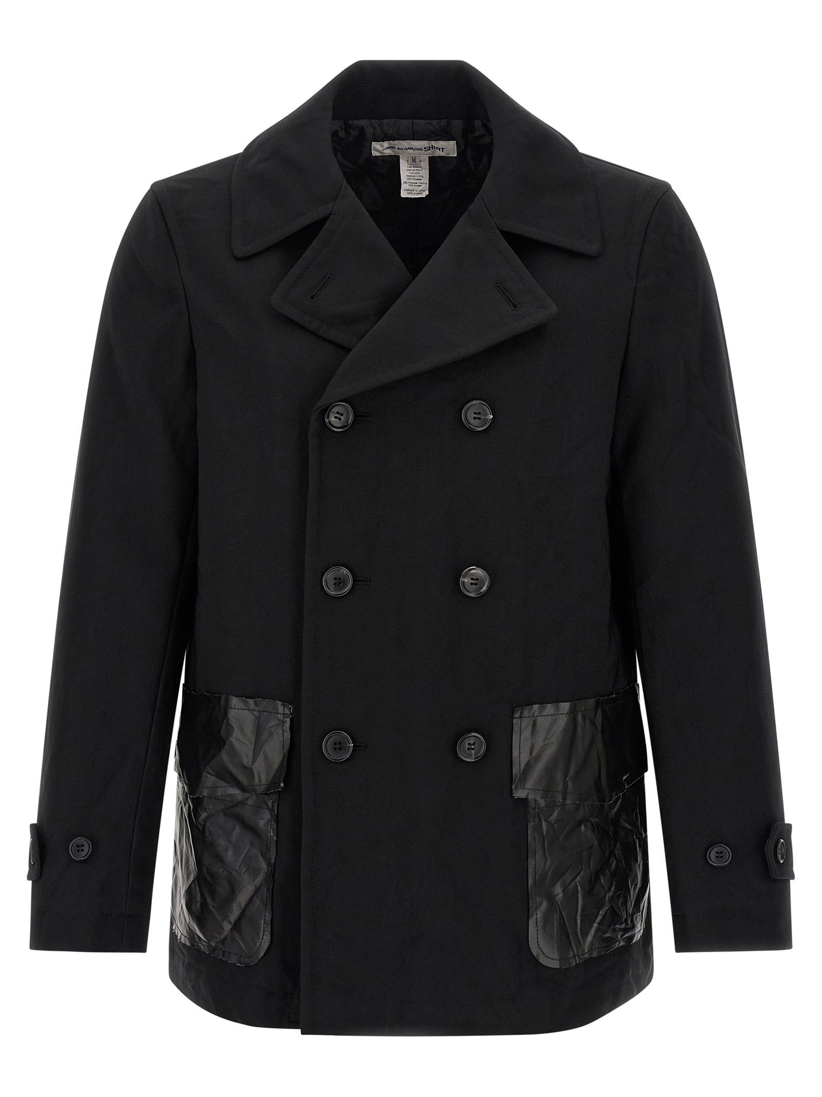 Comme Des Garcons Shirt Double-breasted Caban