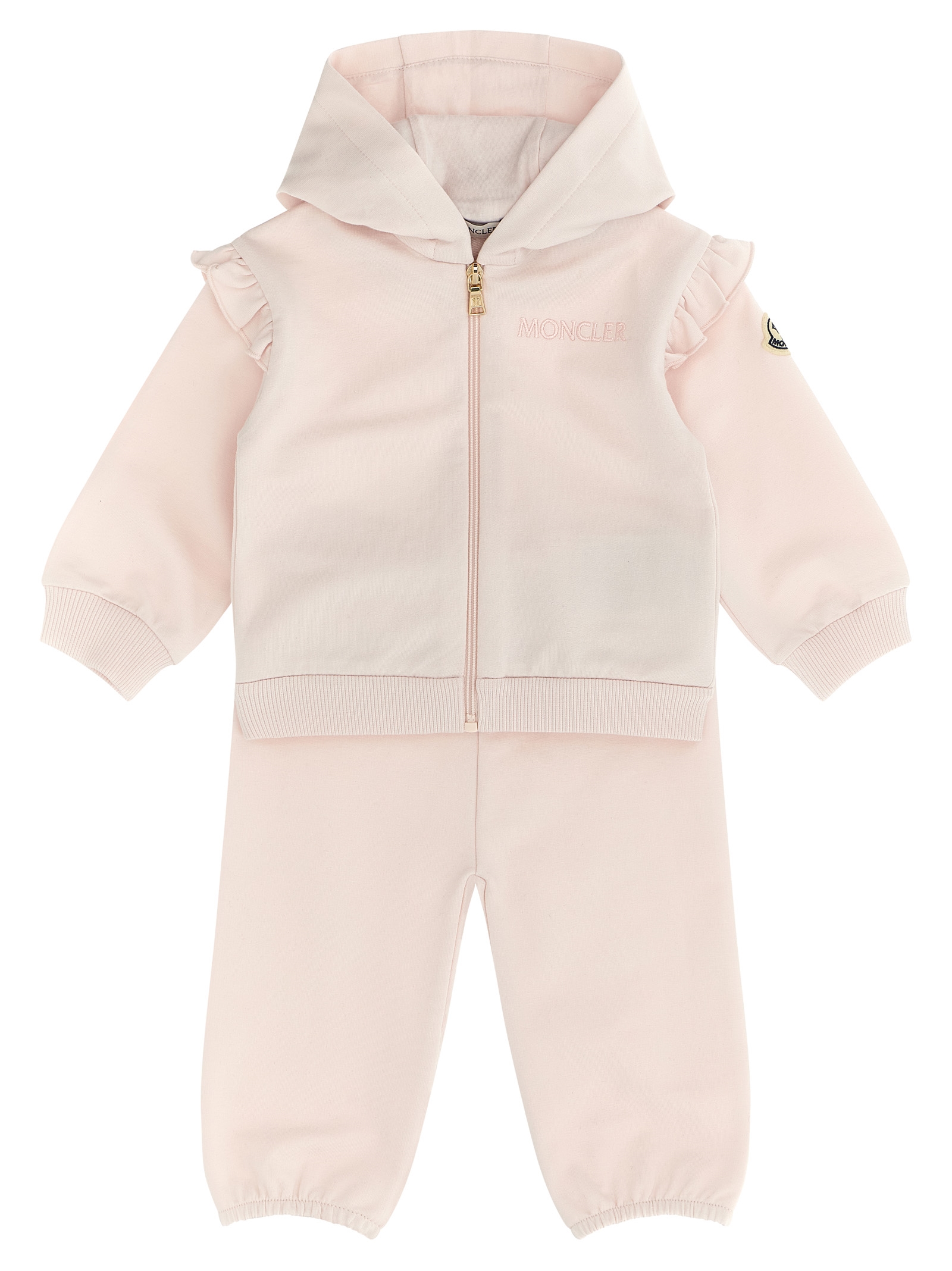 Moncler Enfant Complete Hoodie + Ruffle Joggers
