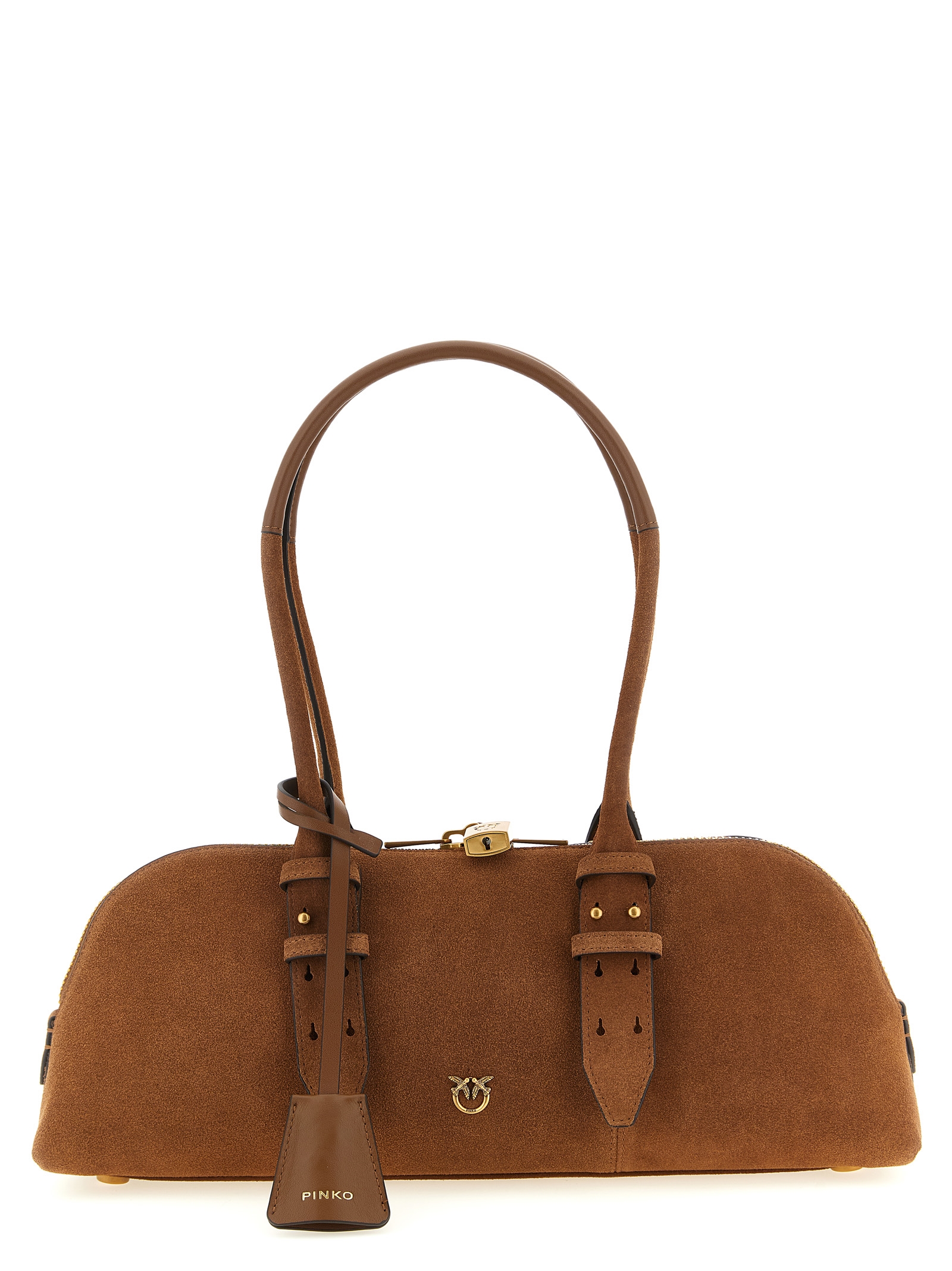 Pinko Bowling Baguette Large Shoulder Bag