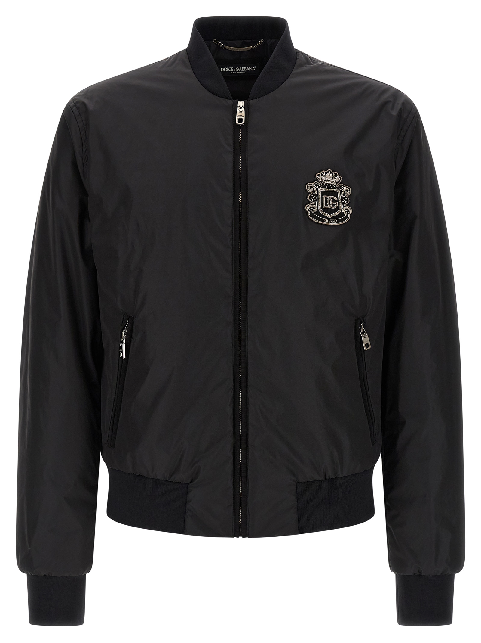 Dolce & Gabbana Dg Patch Bomber Jacket