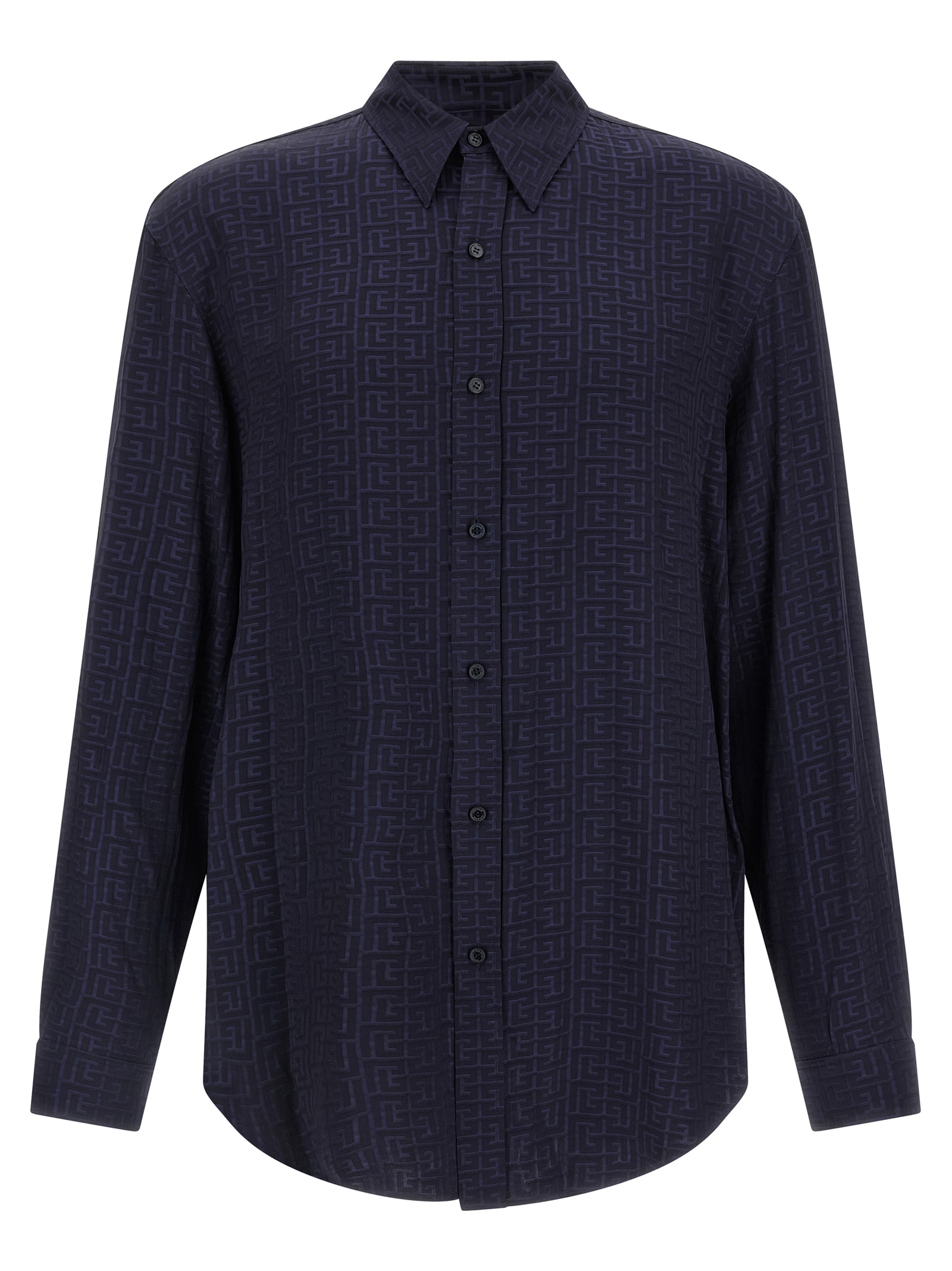 Balmain Jacquard Monogram Shirt