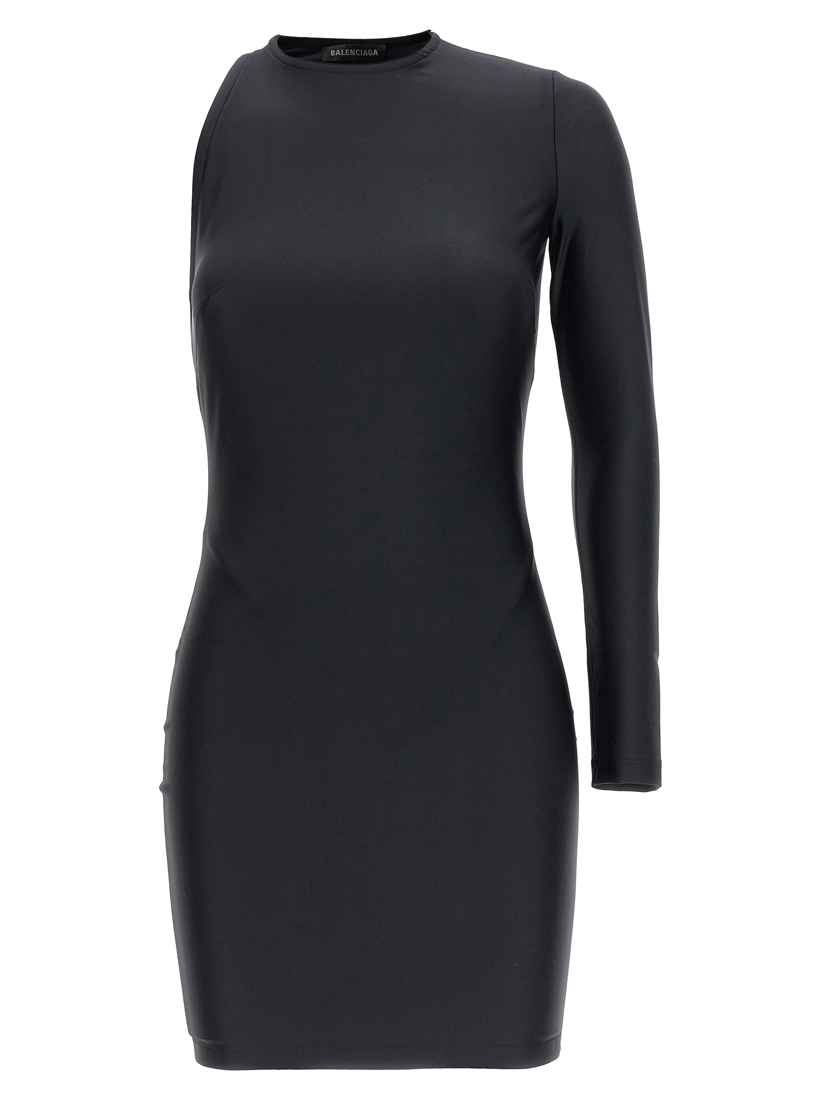 Balenciaga Cut-out One Shoulder Dress