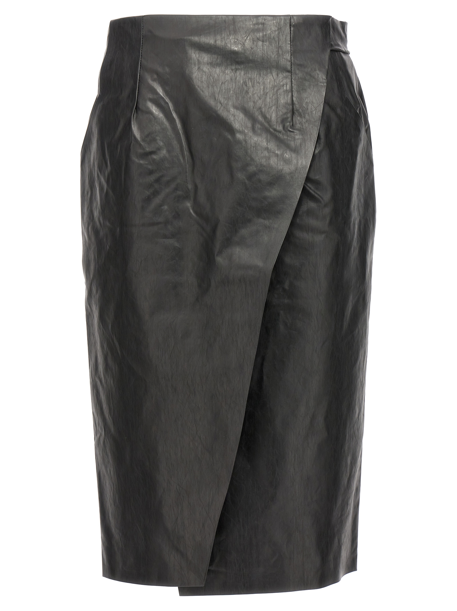 Kassl Editions Wrap Skirt Oil Skirt