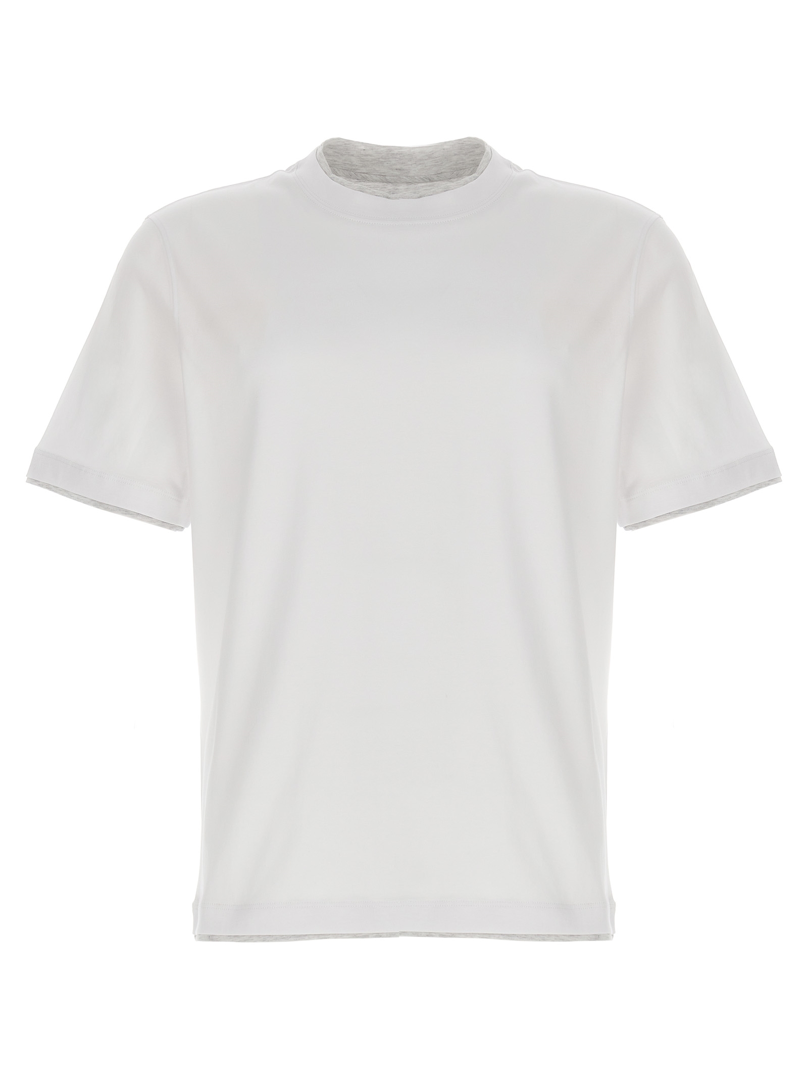 Brunello Cucinelli Double Layer T-shirt