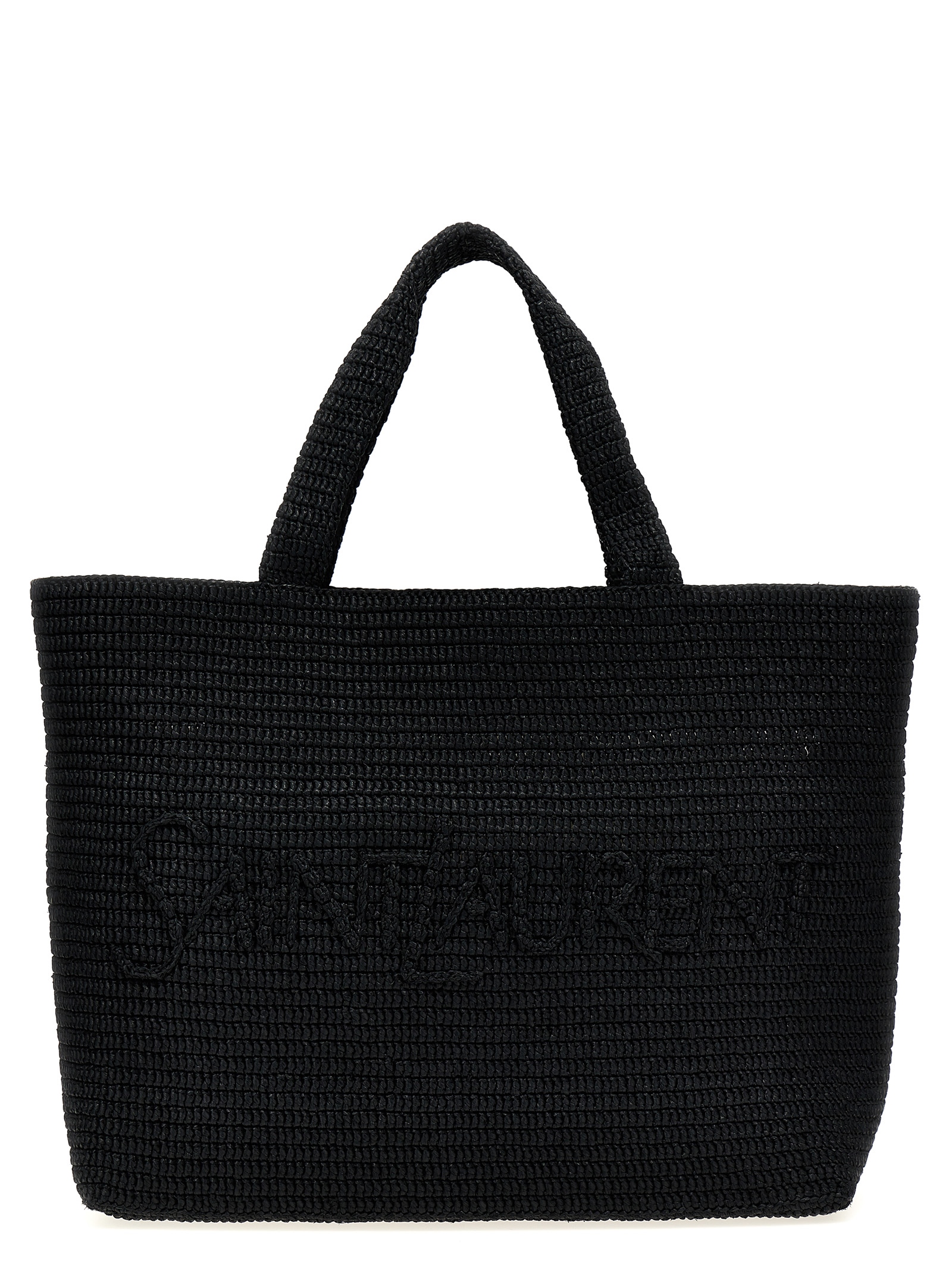 Saint Laurent Rafia Tote Bag
