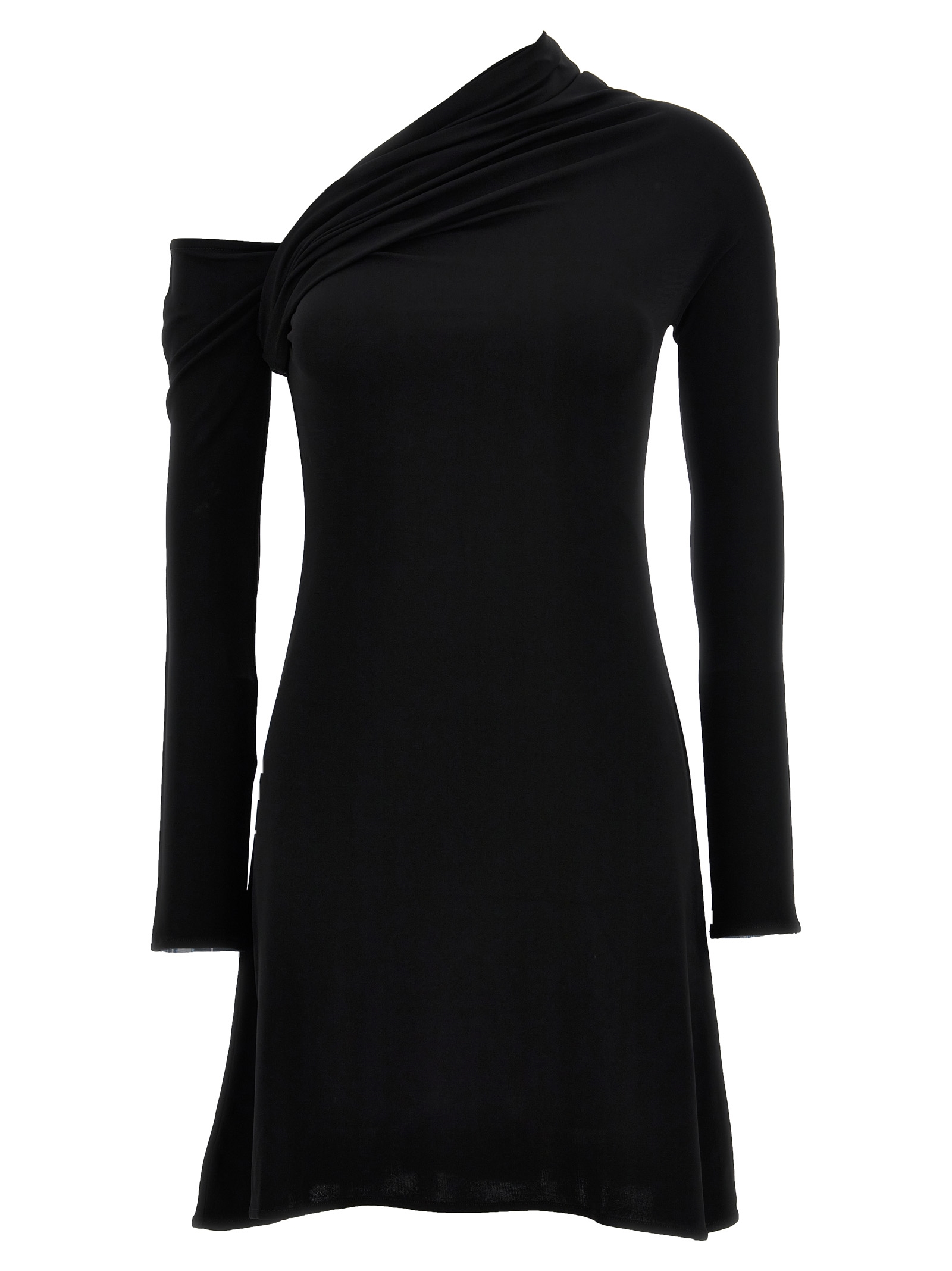 Courreges Twist Crepe Mini Dress