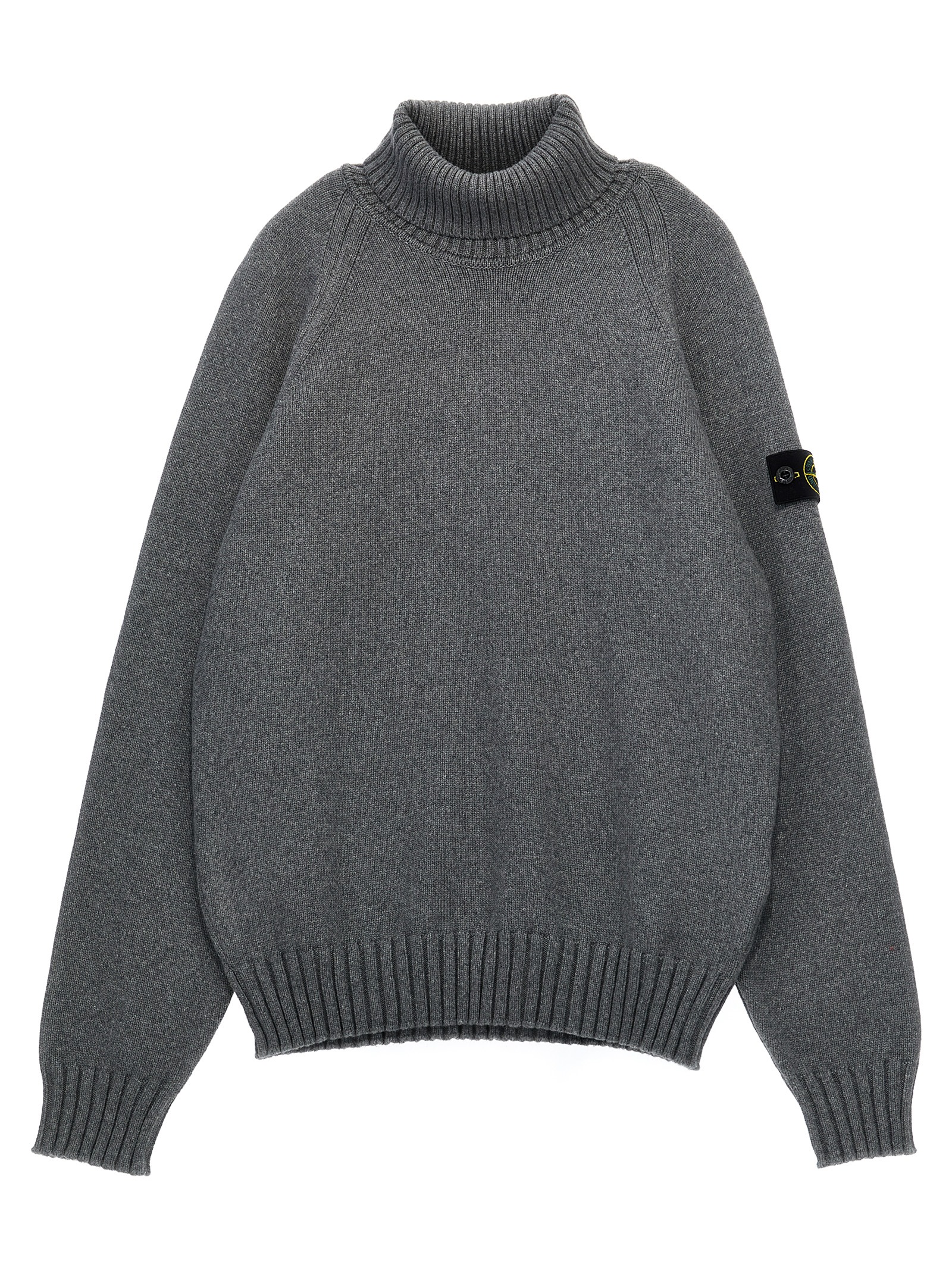 Stone Island Junior Logo Badge Sweater