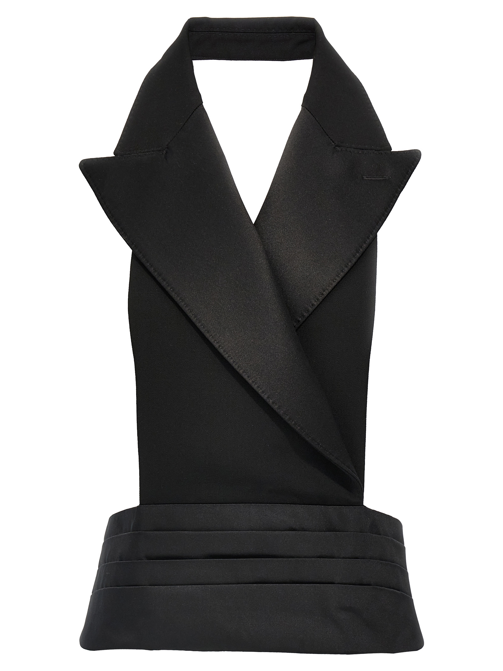 Dolce & Gabbana Double-breasted Bare Back Vest