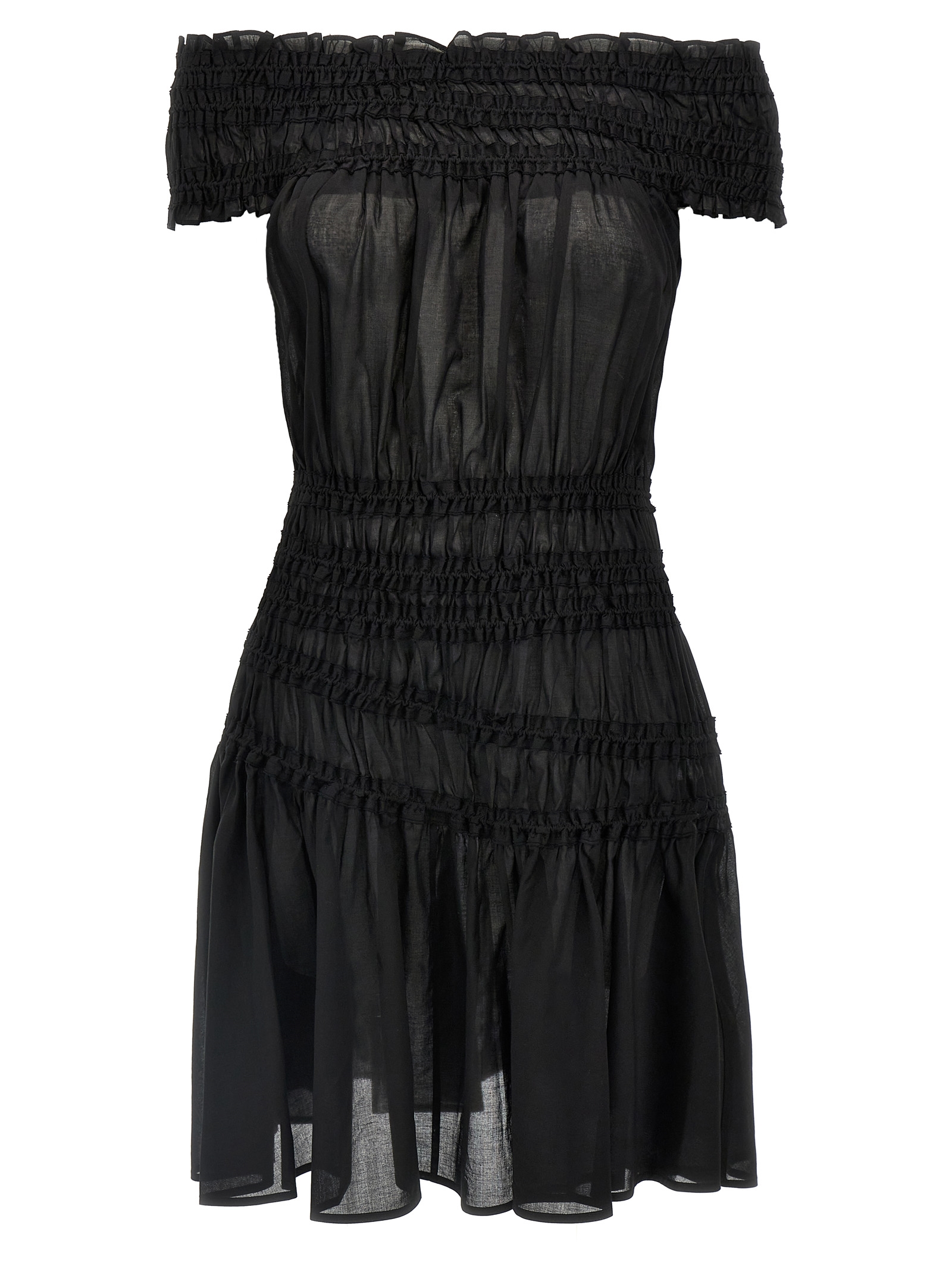 Tory Burch Smocked Cotton Dress