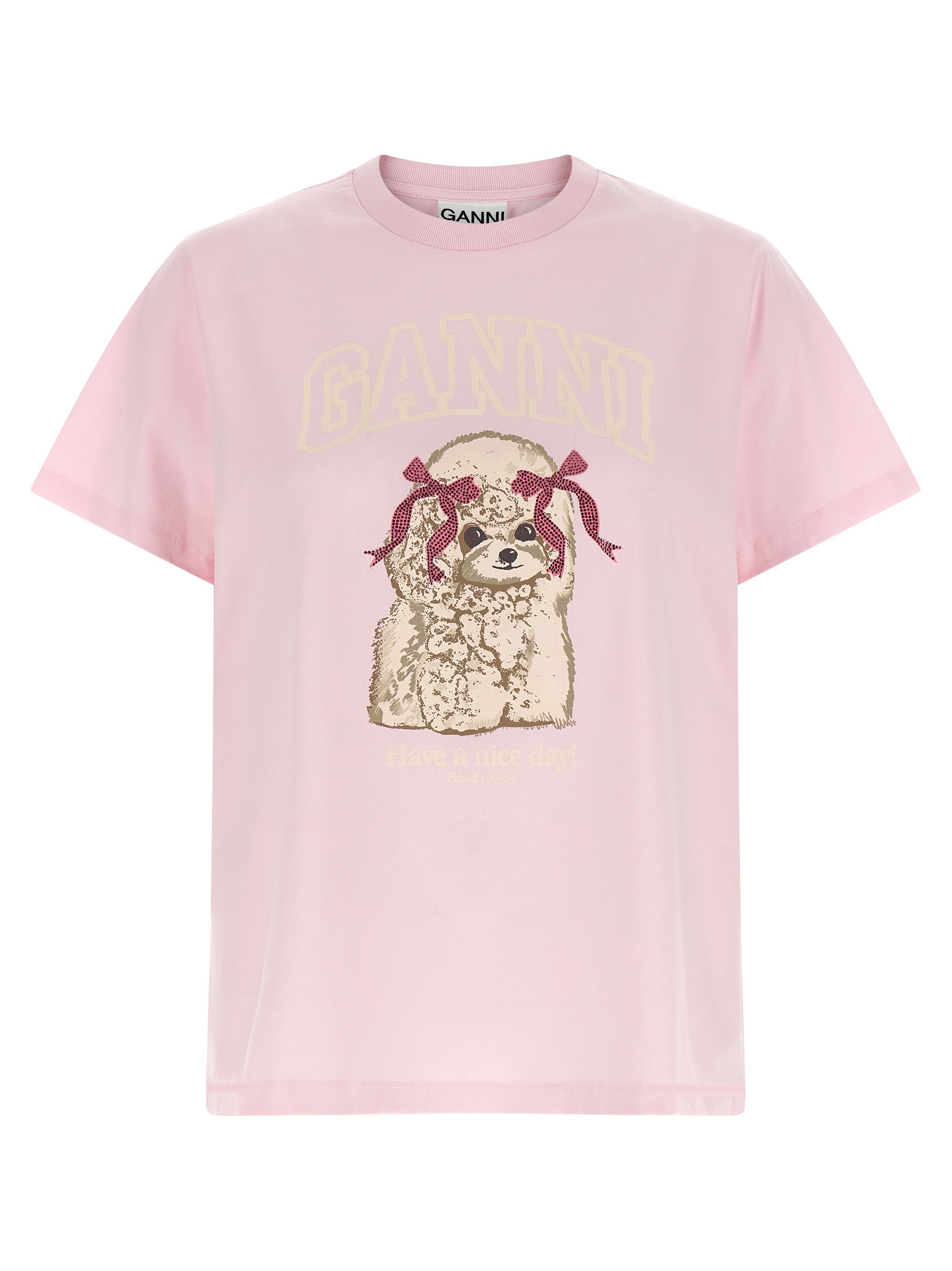 Ganni Printed T-shirt