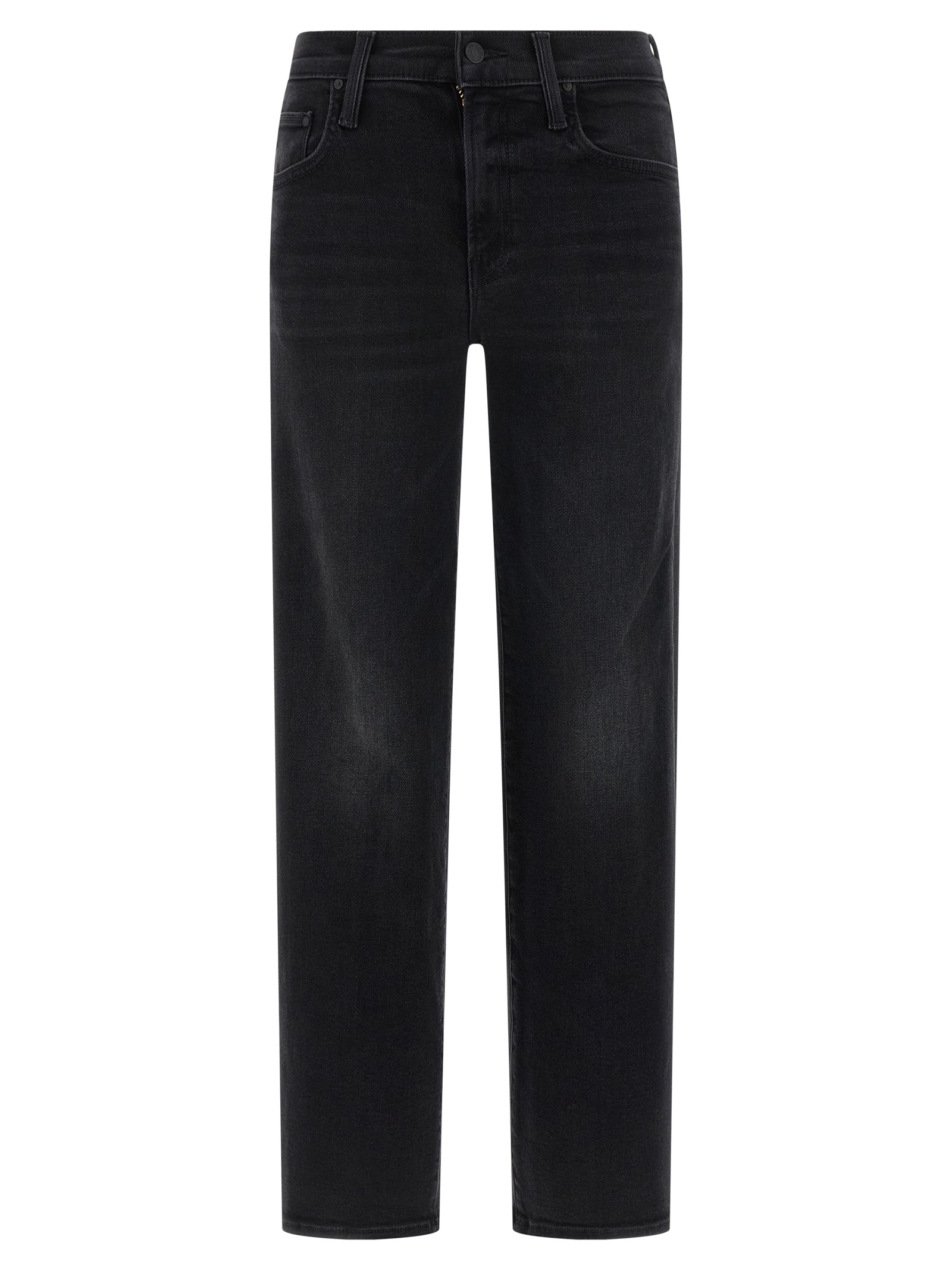 Mother The Mid Rise Rambler Zip Flood Jeans