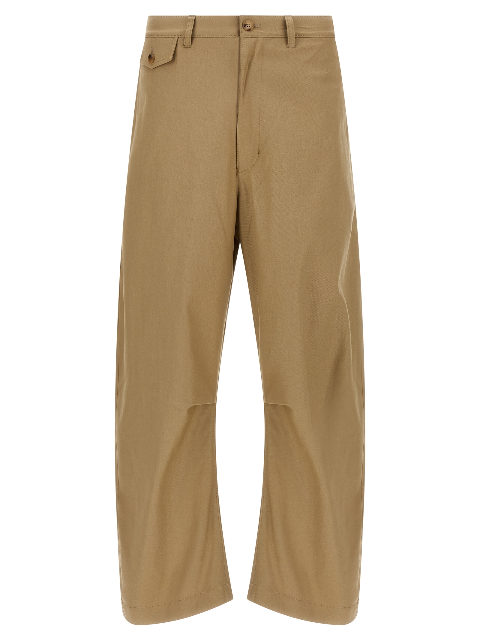 Comme Des Garҫons Homme Curved Leg Pants