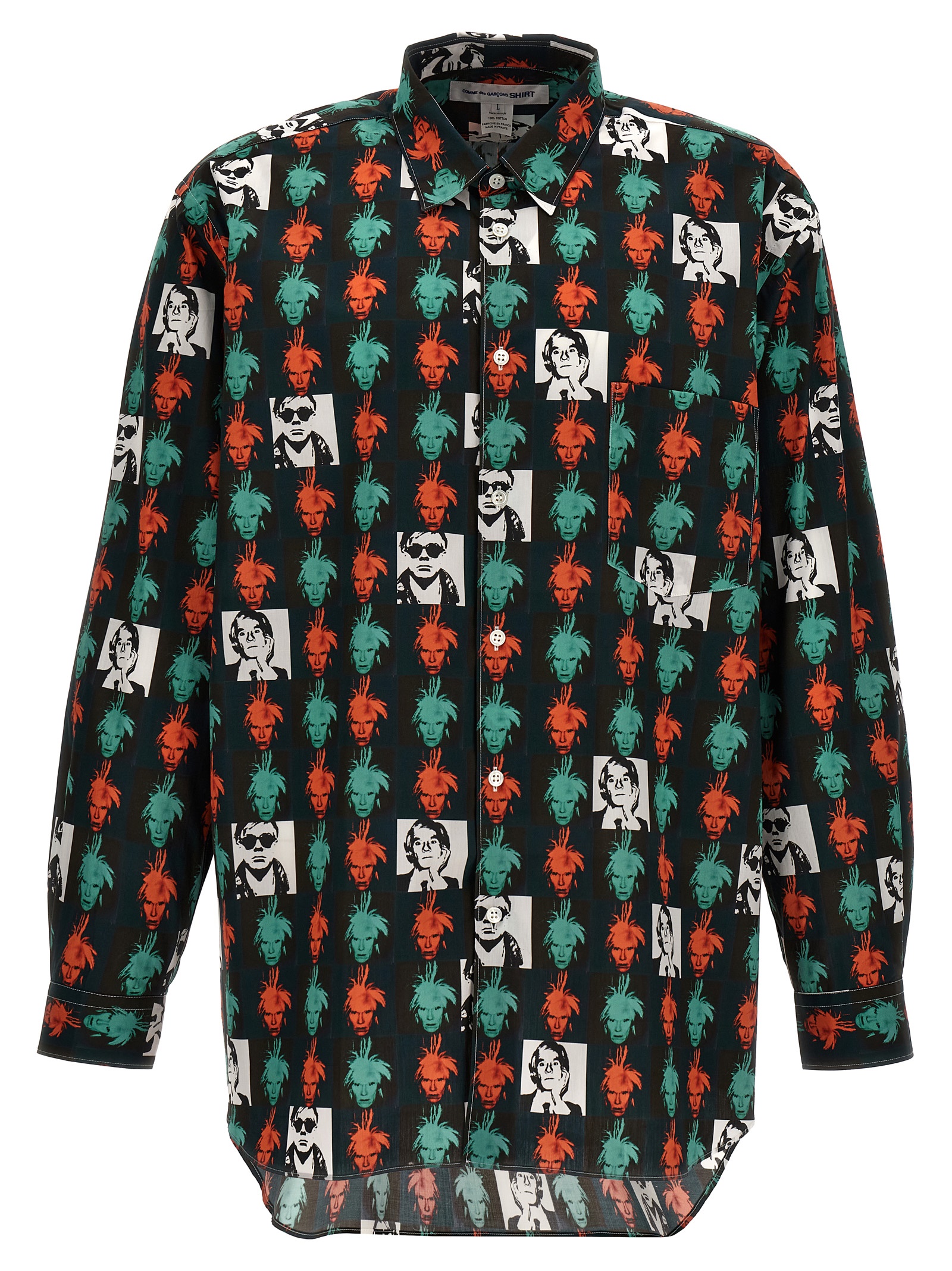Comme Des Garcons Shirt Andy Warhol Shirt