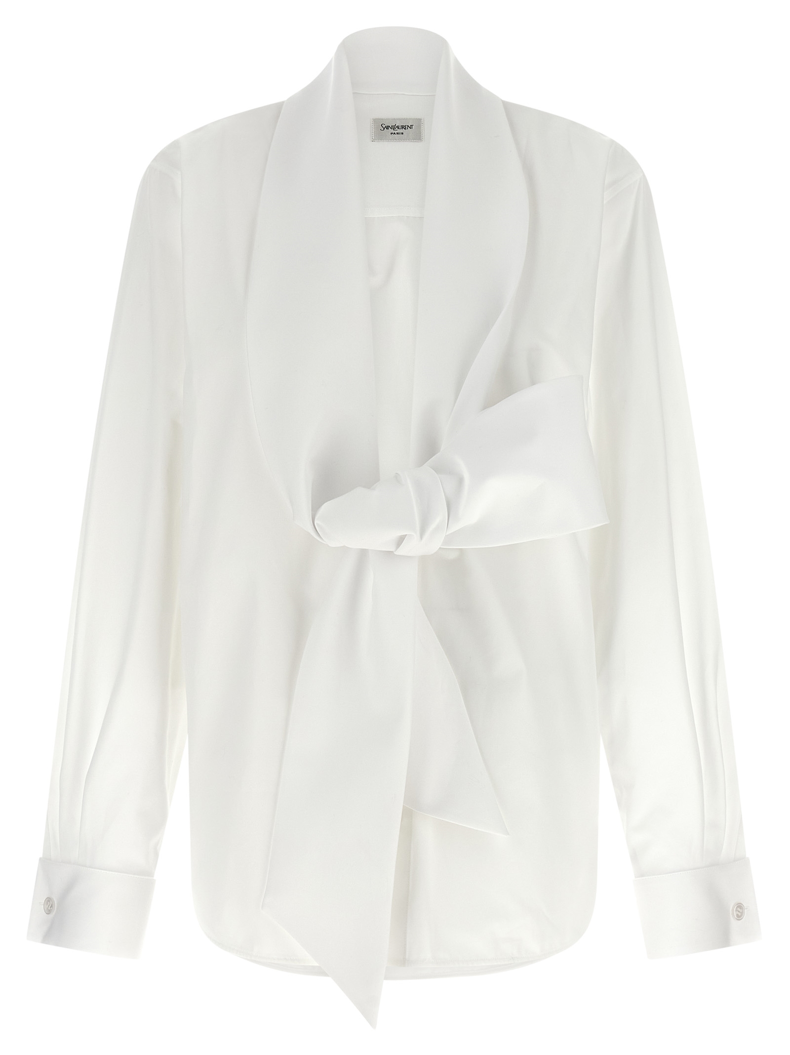 Saint Laurent Lavallière Collar Shirt