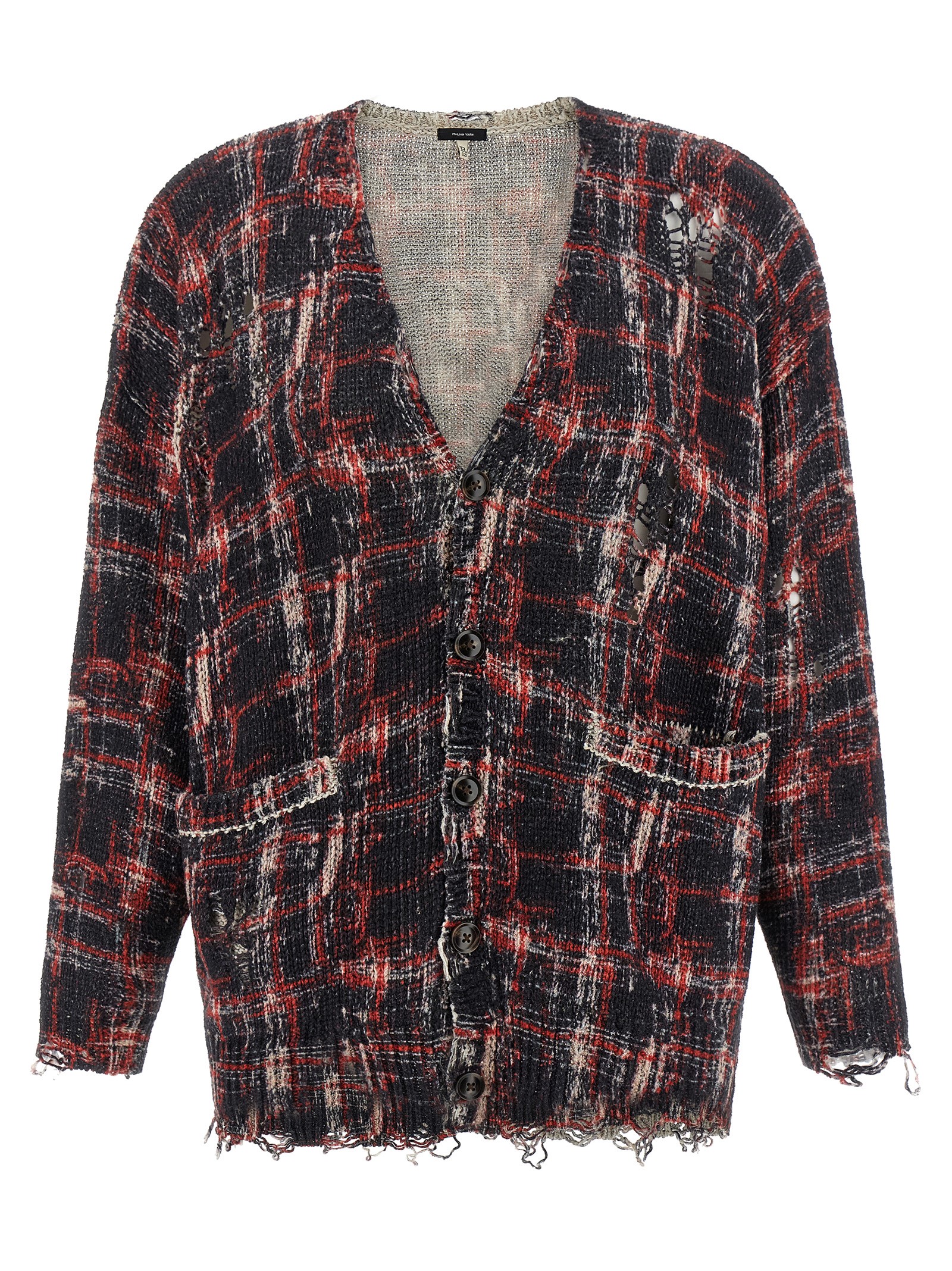 R13 Torn Cardigan