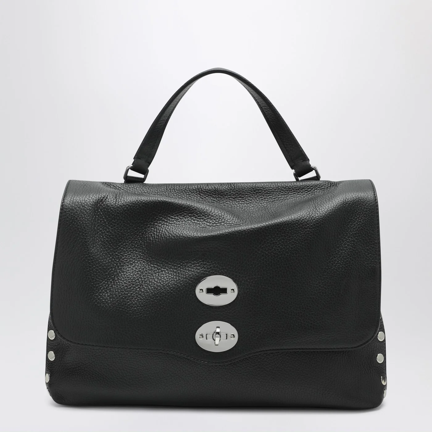 Zanellato Medium black Postina bag