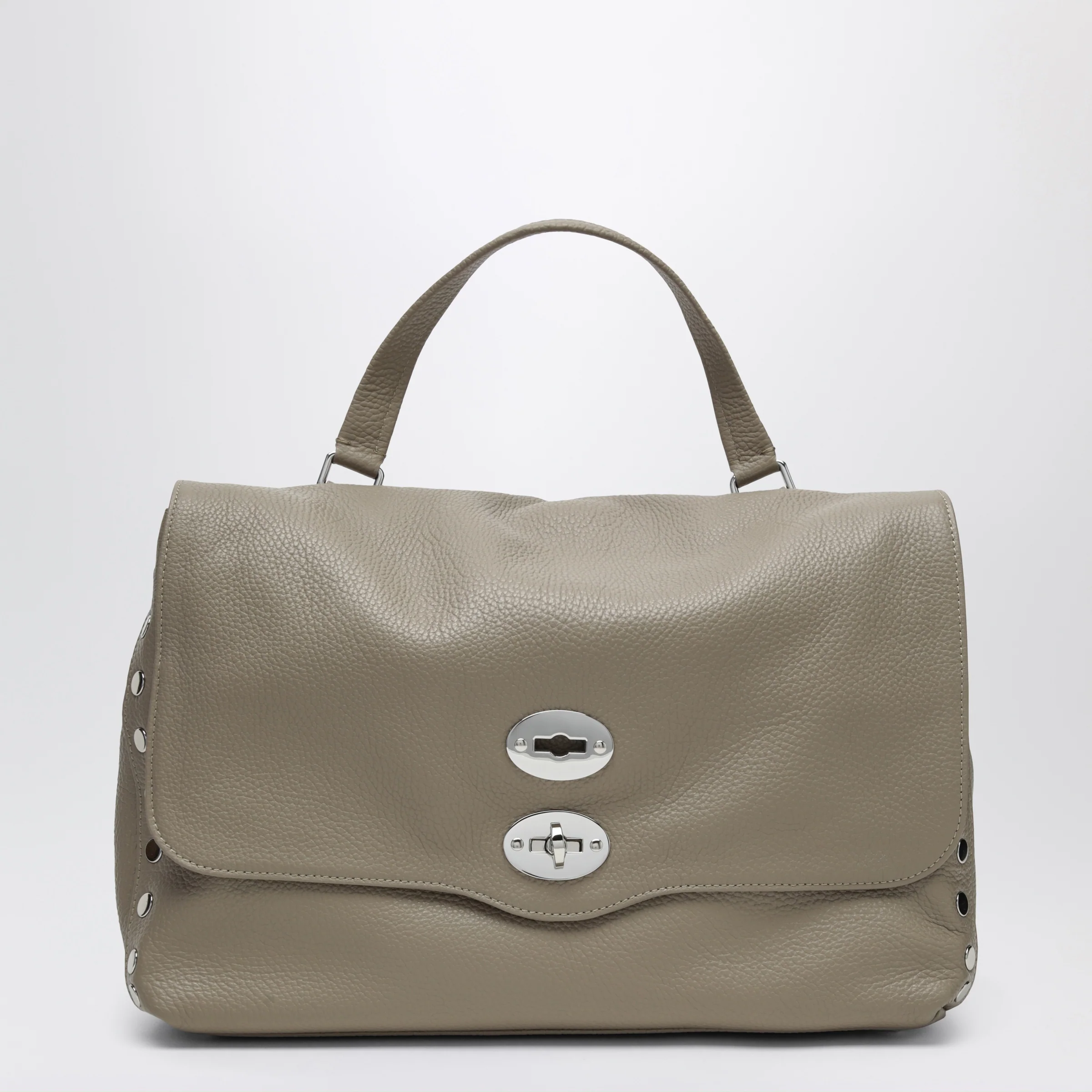 Zanellato Clay-coloured Postina medium bag