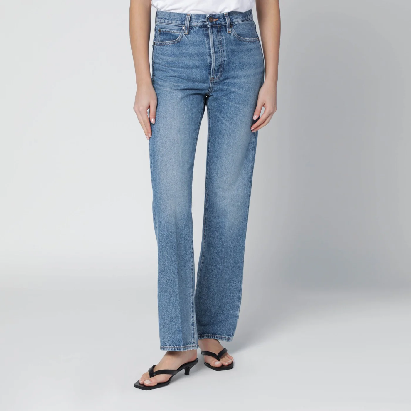 Frame Light blue washed jeans