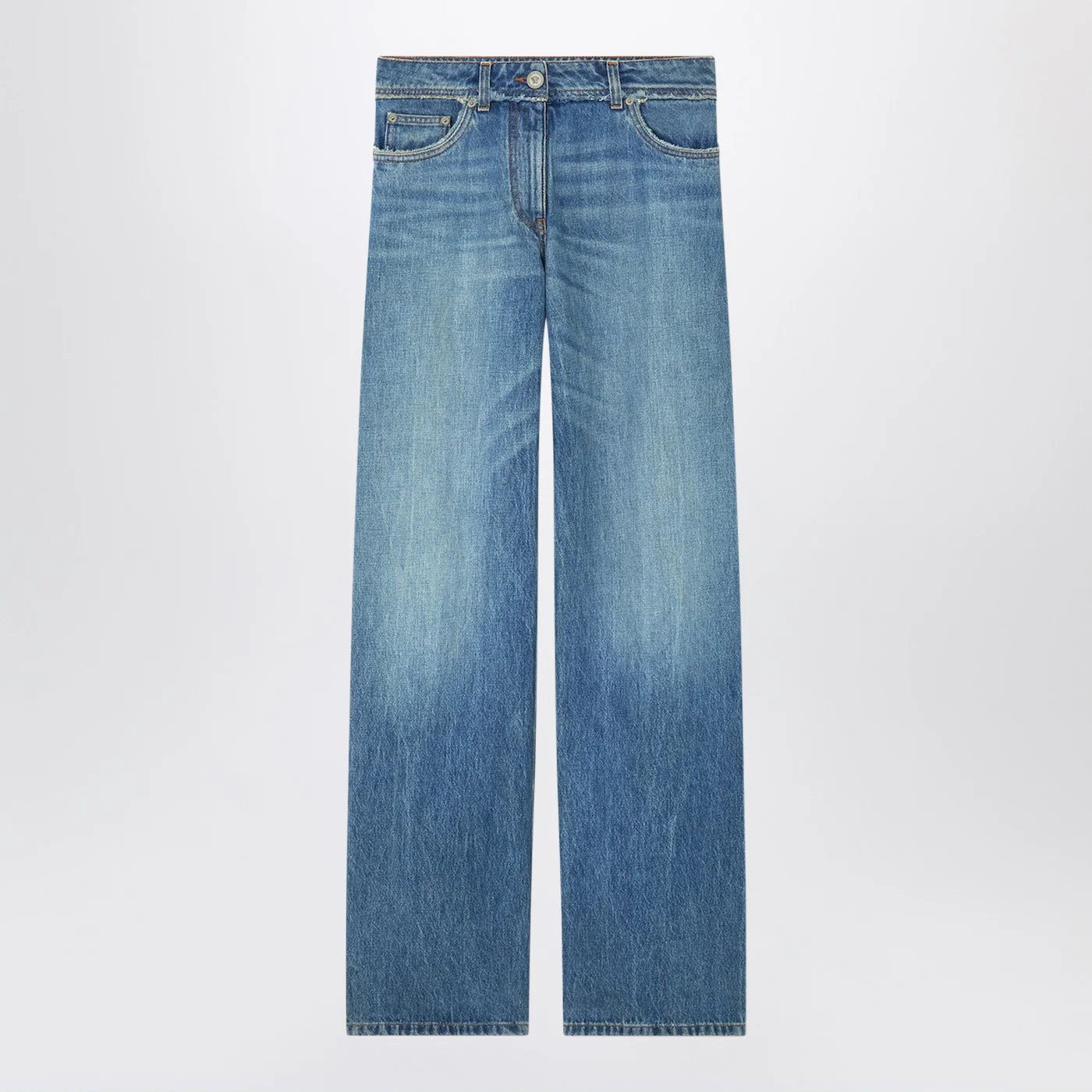 Versace Medium blue boyfriend jeans