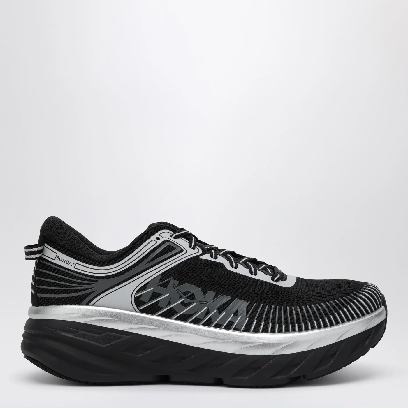 Hoka One One Bondi 7 sneaker Black/Stardust