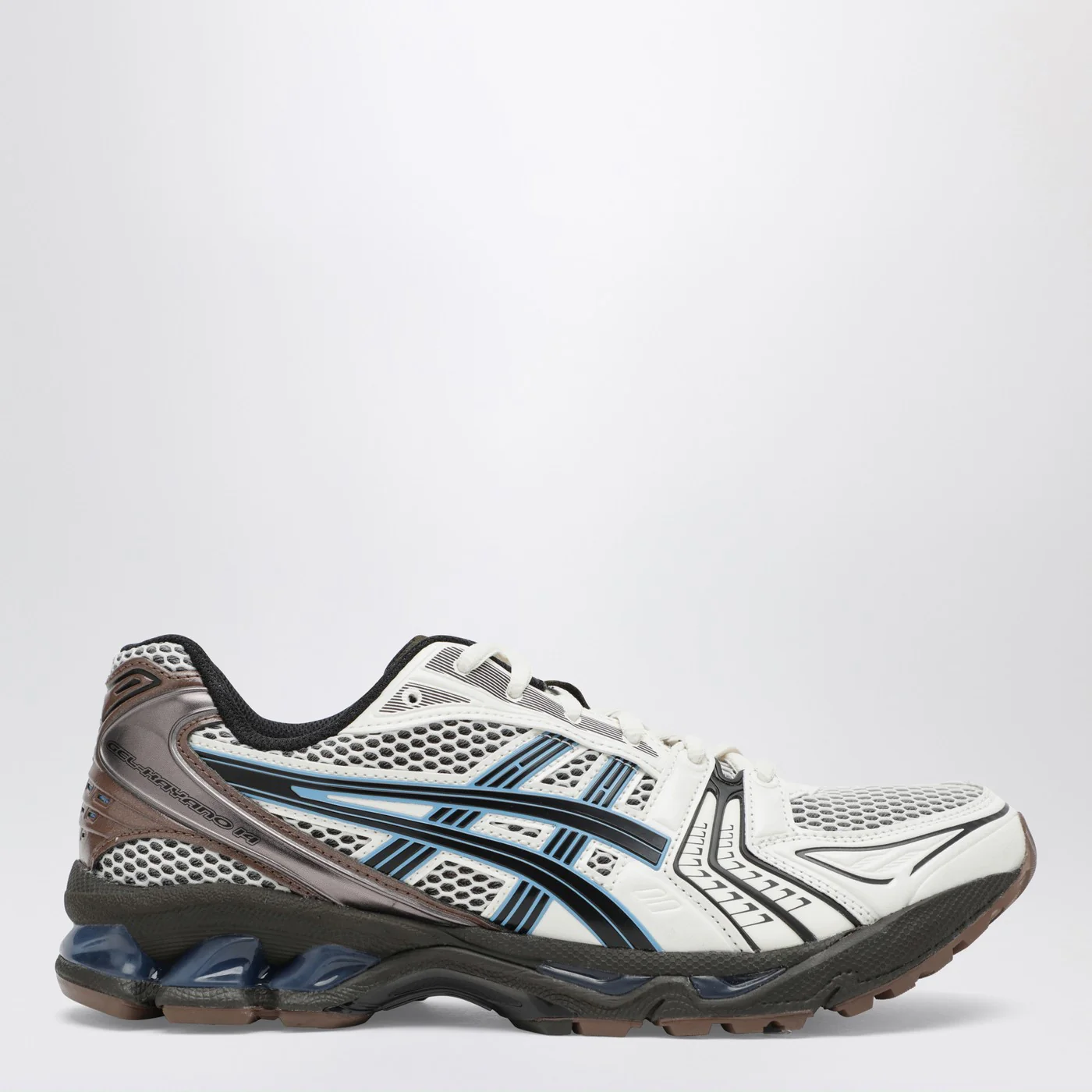 ASICS Gel-Kayano 14 sneakers in Cream/Blue Coast