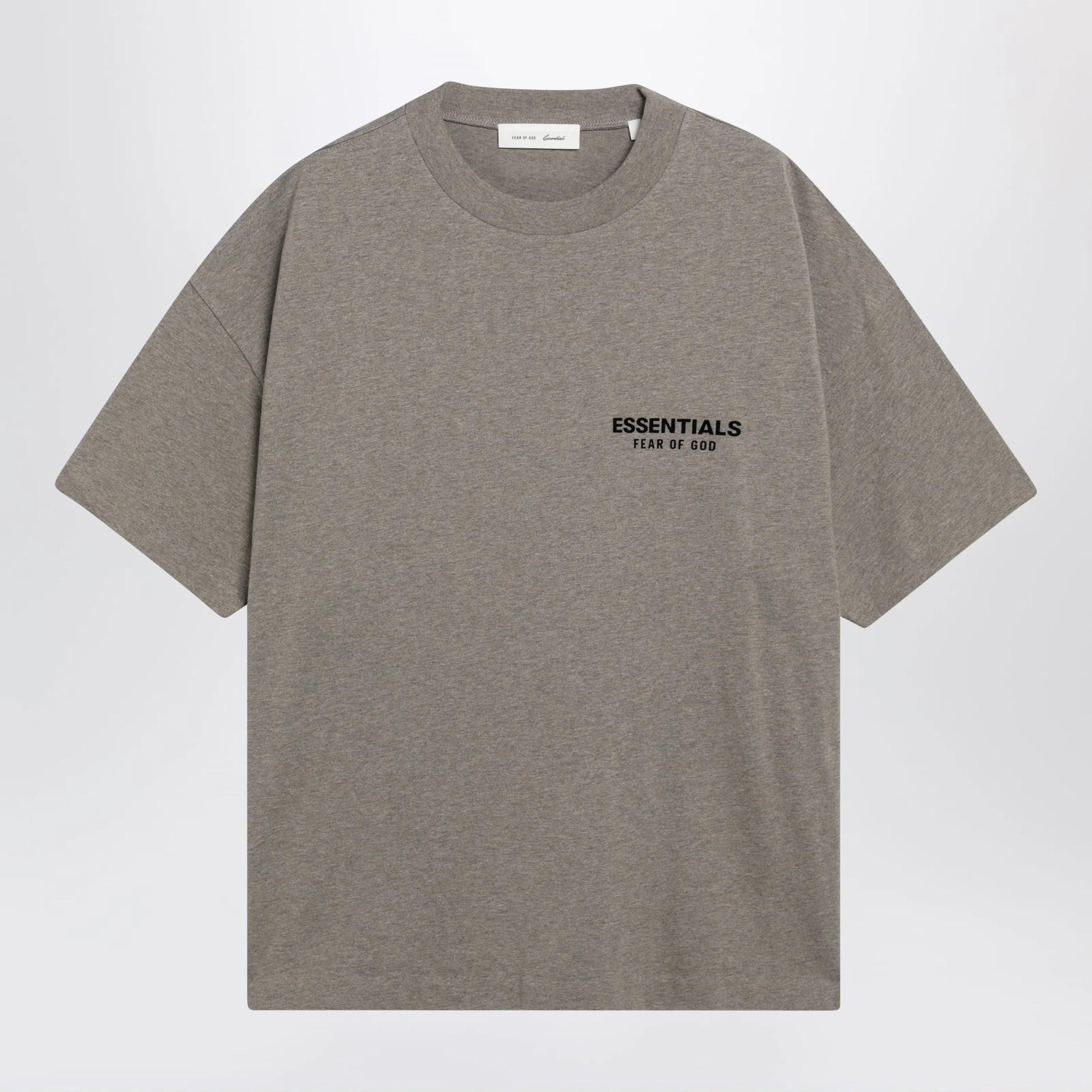 Fear of God Essentials Classic grey cotton T-shirt
