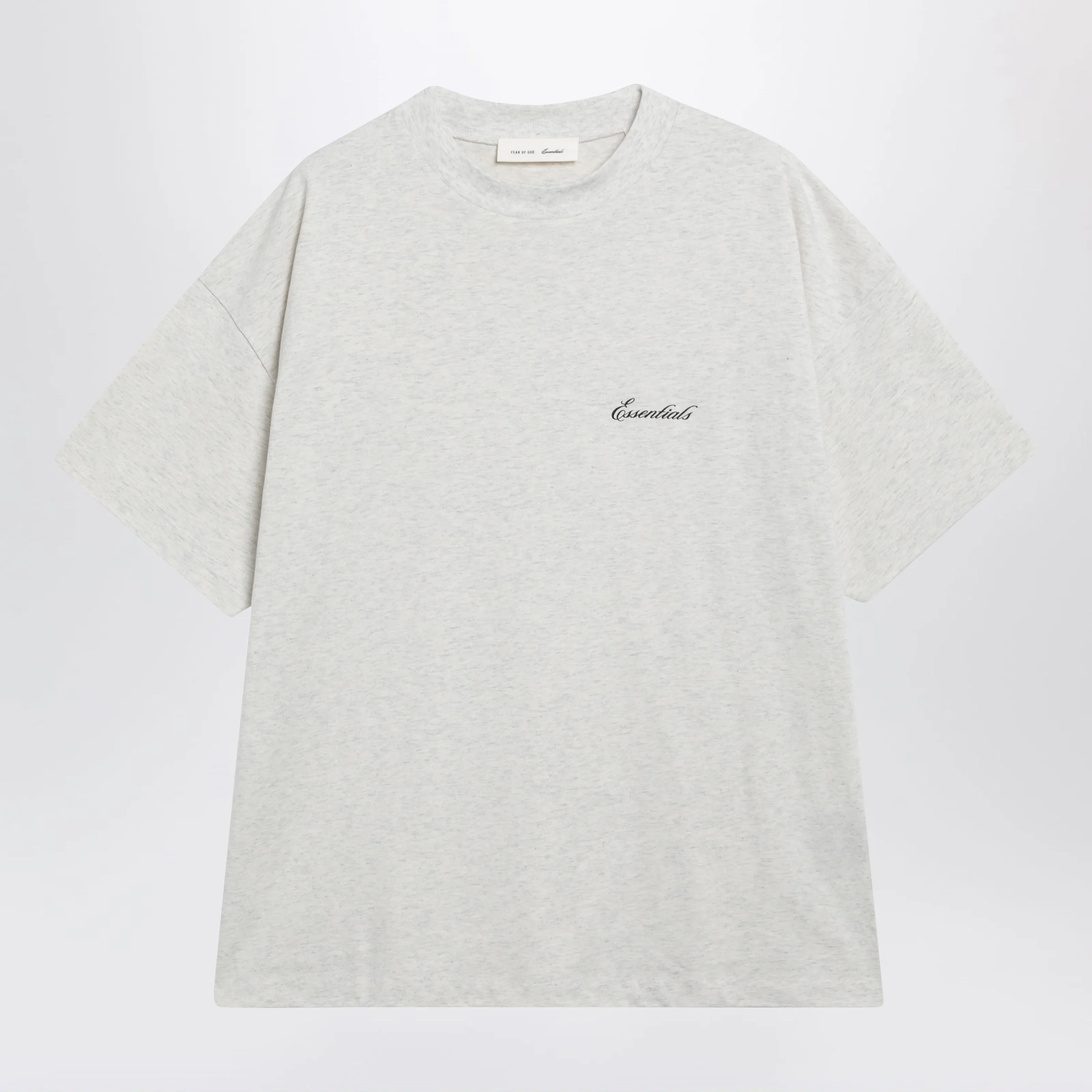 Fear of God Essentials Classic oat-colored cotton T-shirt