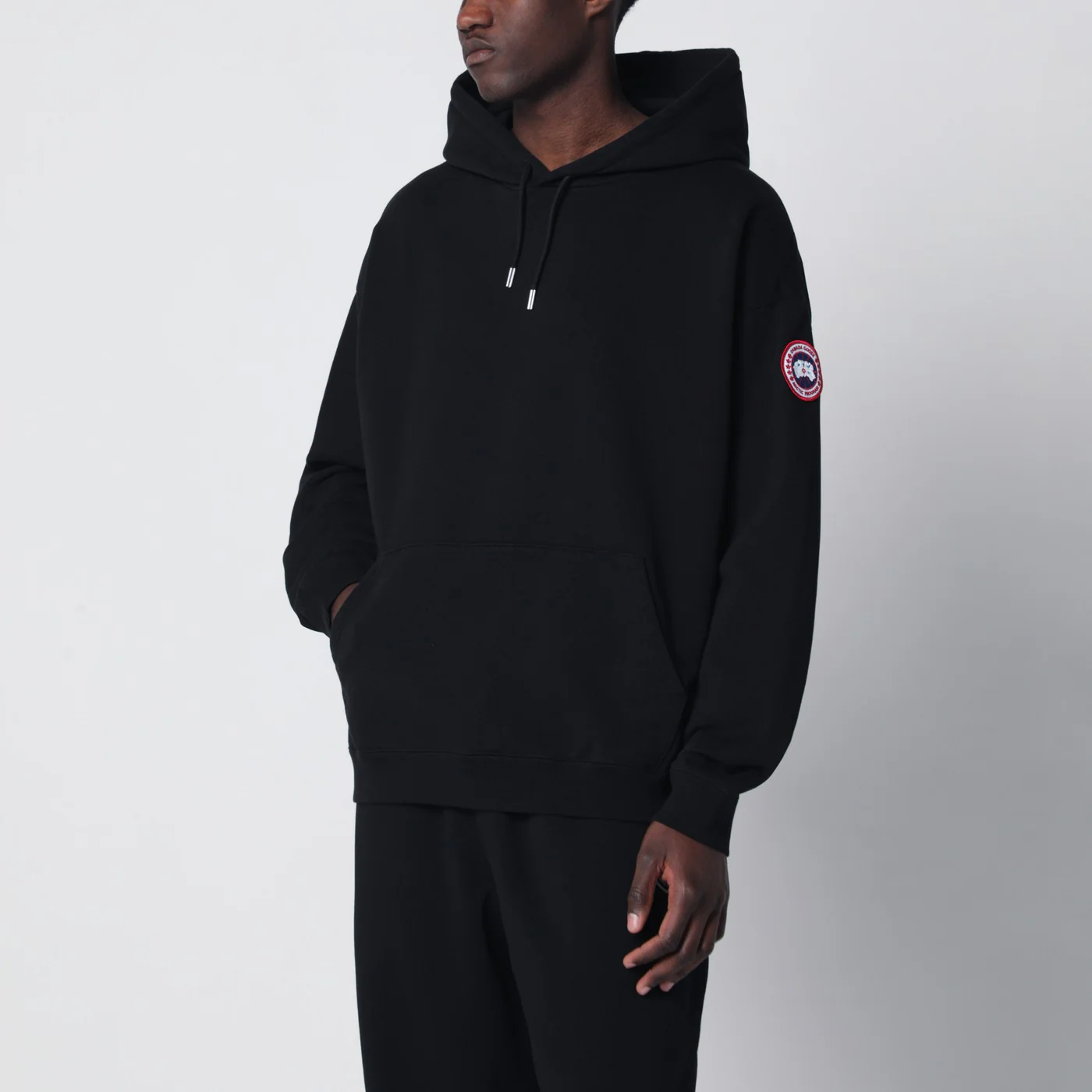 Canada Goose Black hooded sweatshirt