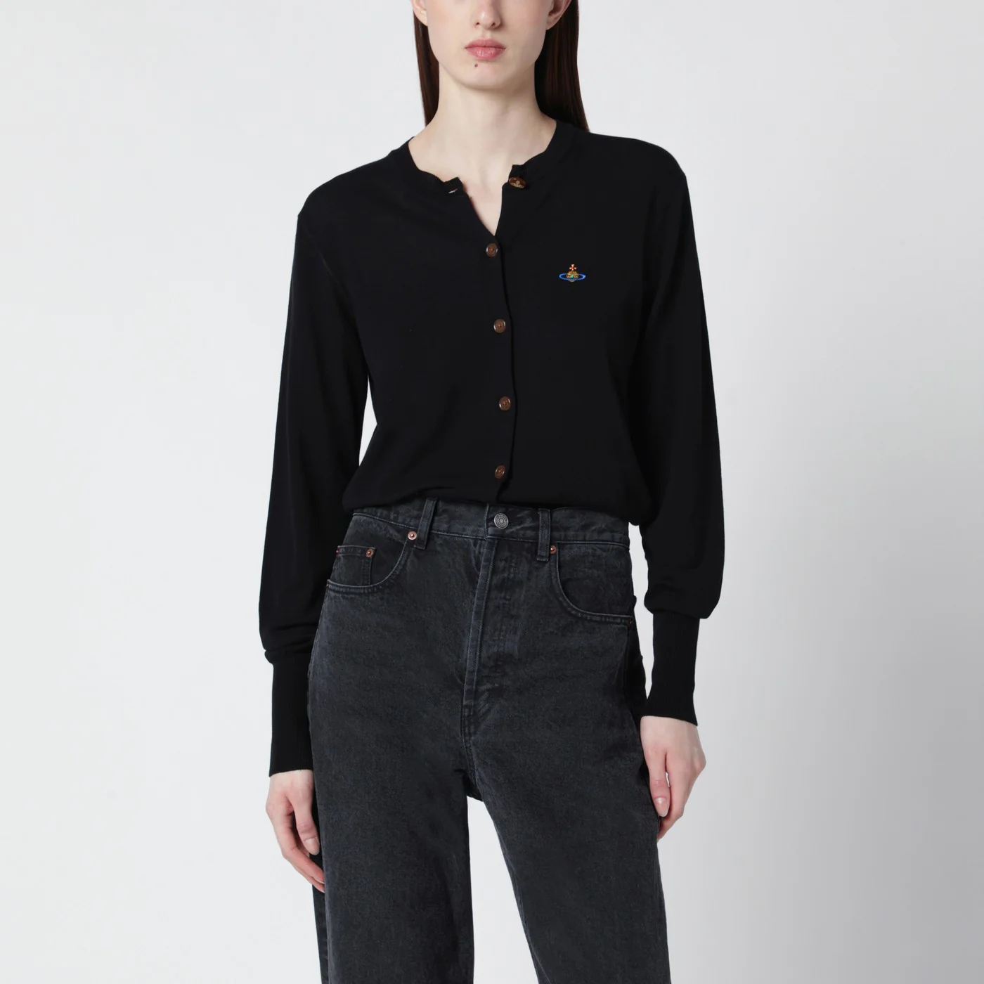 Vivienne Westwood Black cotton cardigan