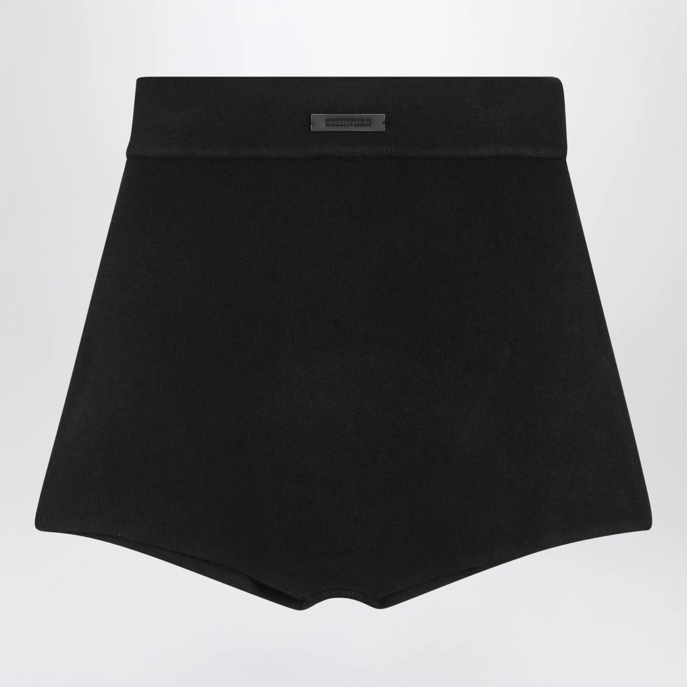 Fear of God Essentials Black culotte in stretch Waffle fabric