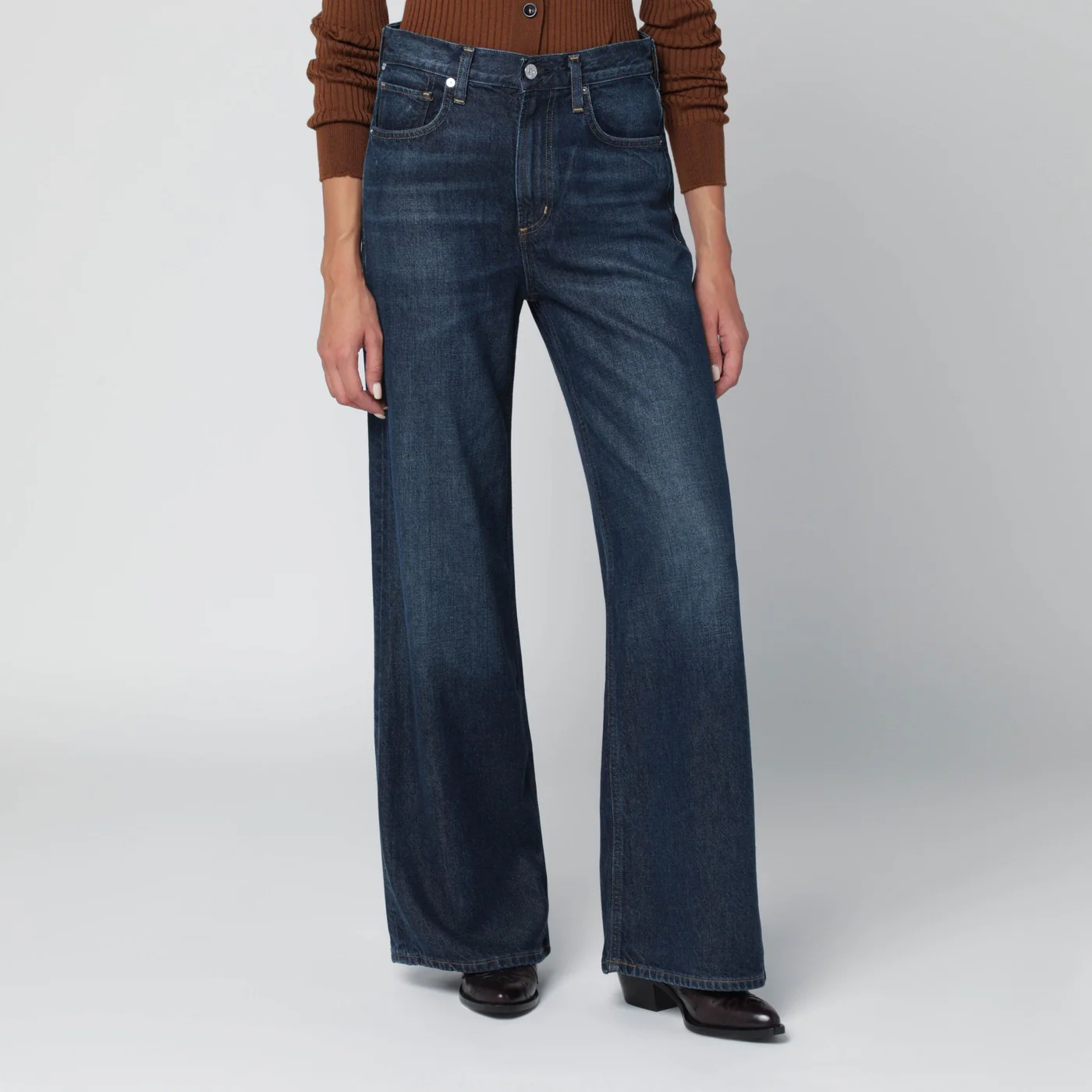 Citizens of Humanity Blue Gamut Paloma baggy jeans