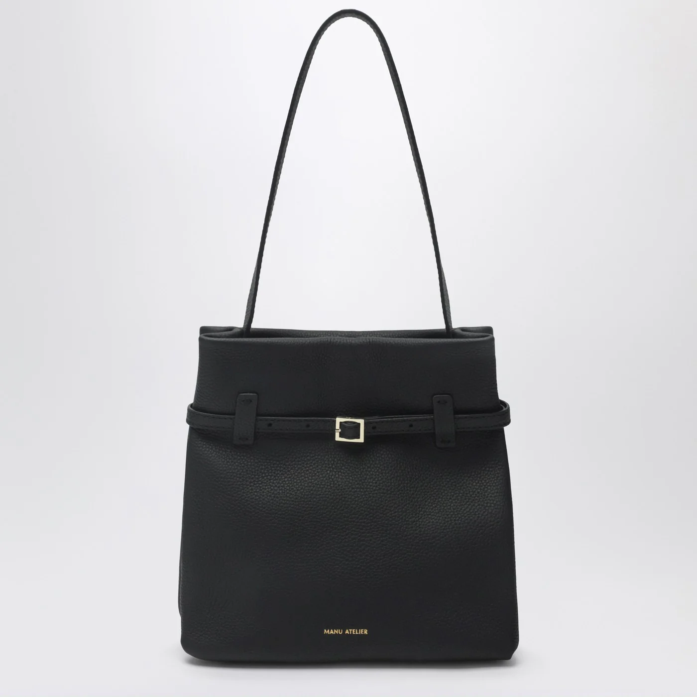 Manu Atelier Mini Tote du Jour black bag