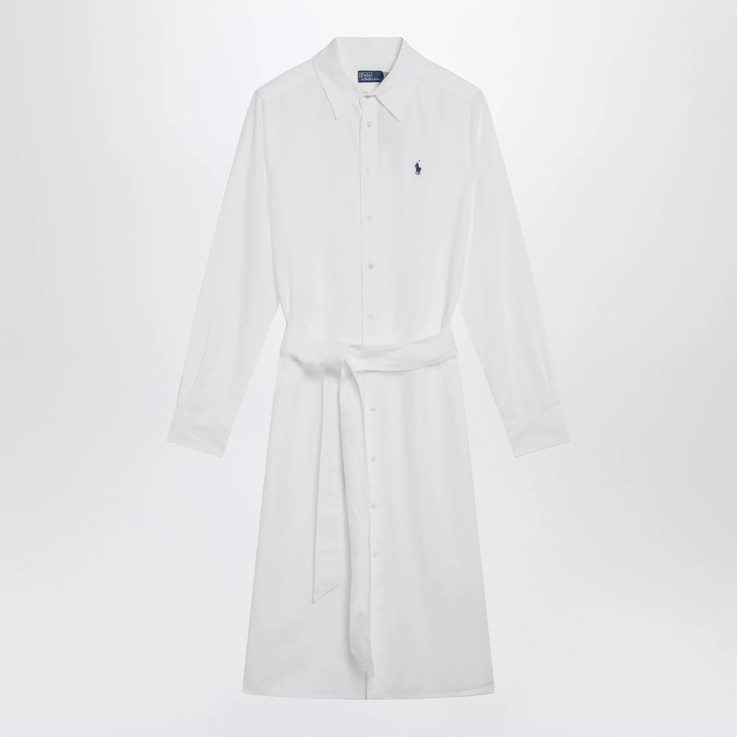 Polo Ralph Lauren White cotton shirt dress