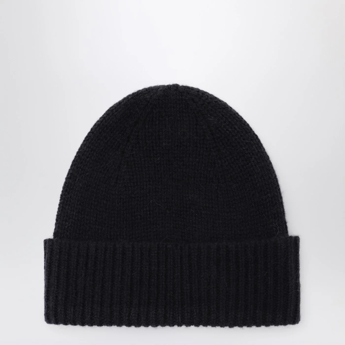 Roberto Collina Cashmere Beanie in Navy Blue