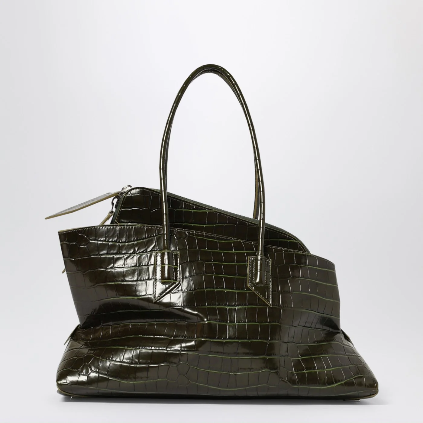 The Attico La Passeggiata Medium bag Dark Green