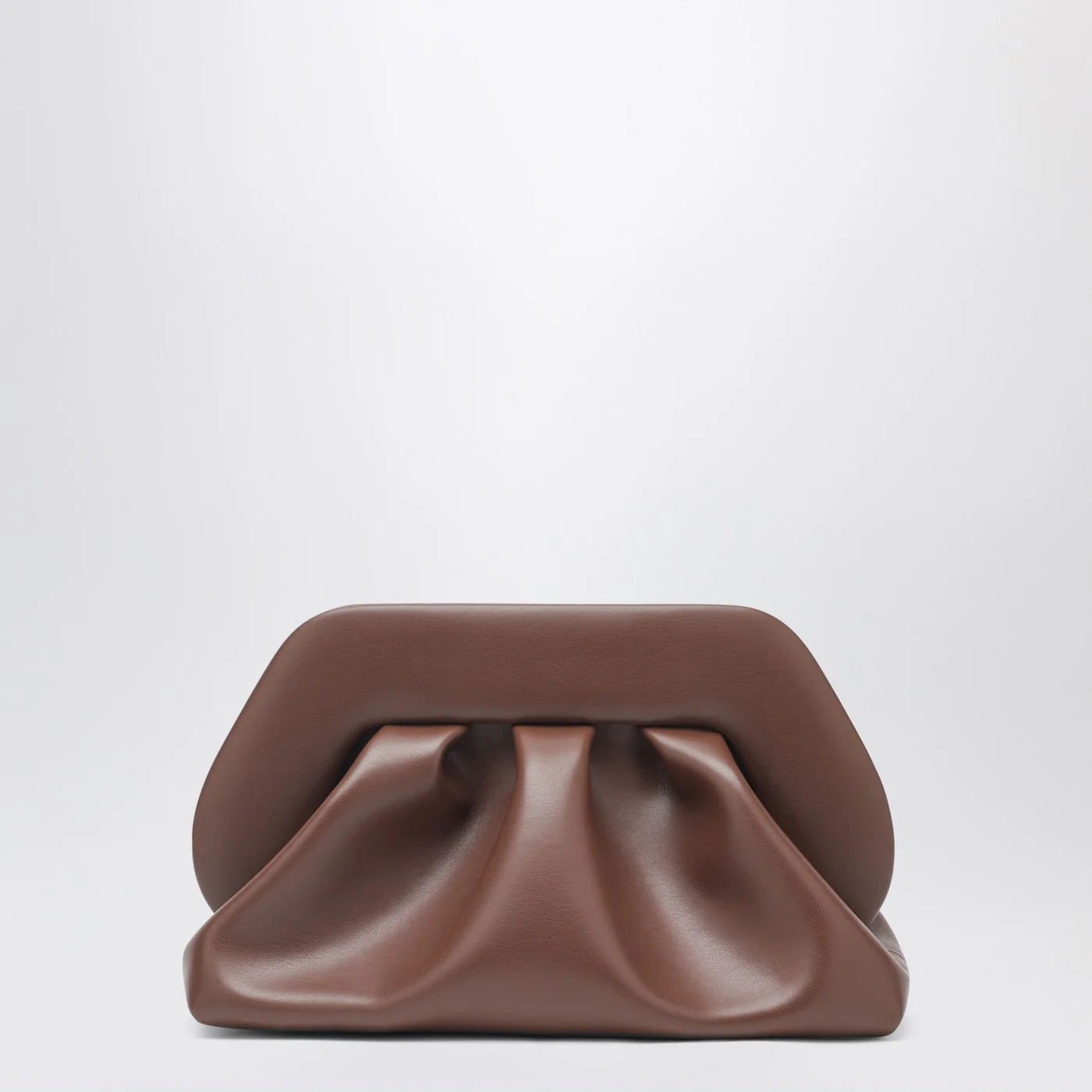 THEMOIRè Tia clutch in brown
