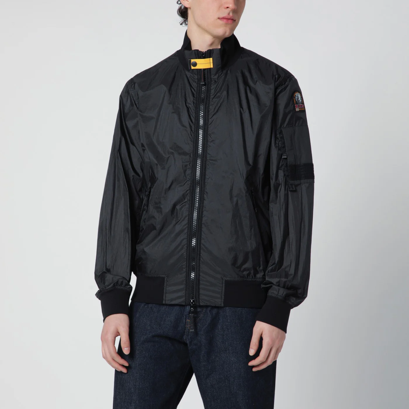Parajumpers Black Crofton zip-up jacket