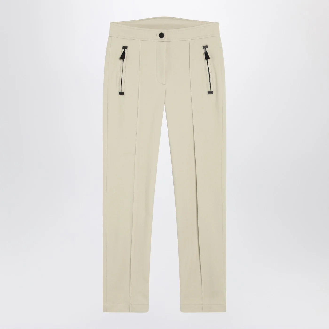 Moncler Grenoble Ivory slim trousers in GORE-TEX