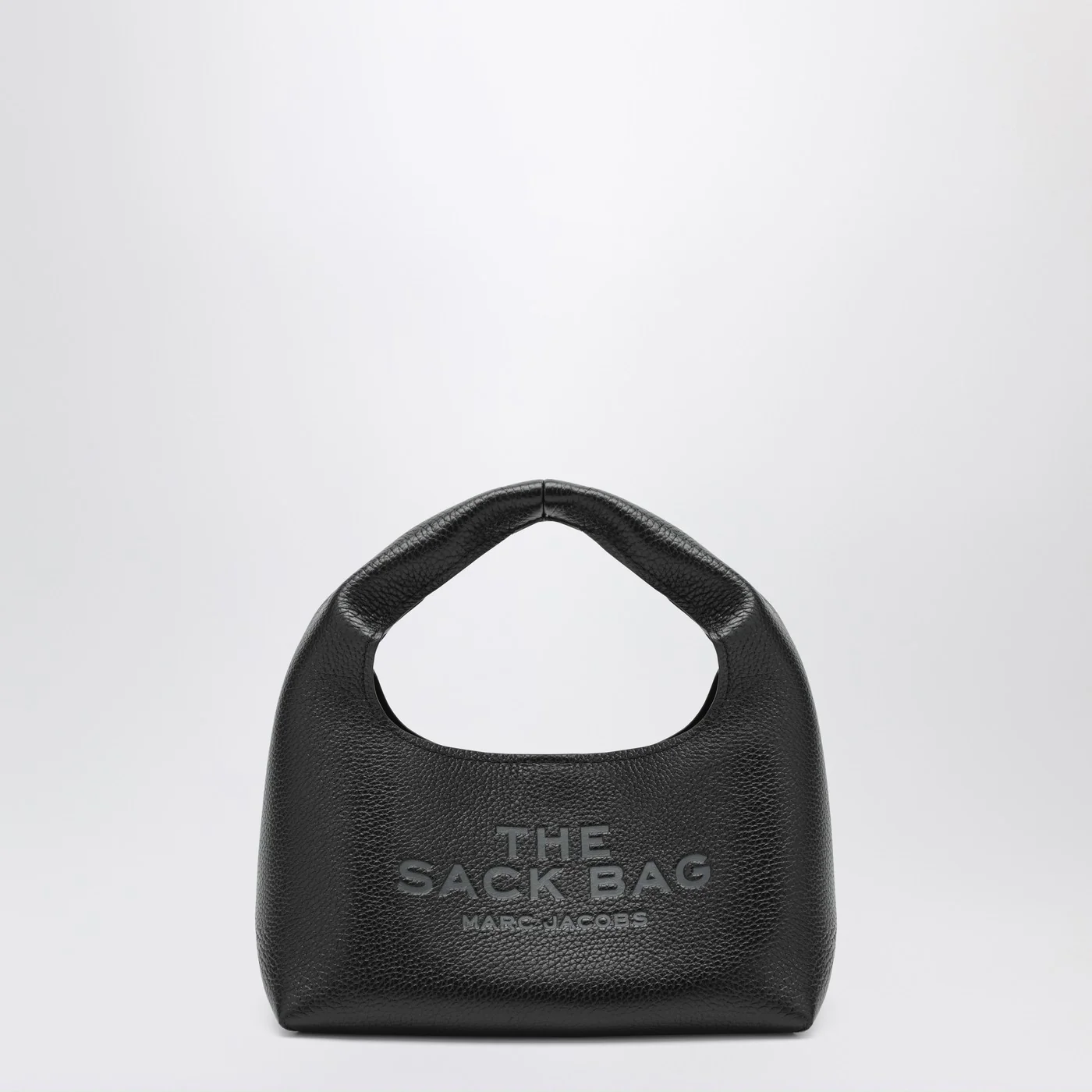 Marc Jacobs The Mini Sac Bag in black full-grain leather