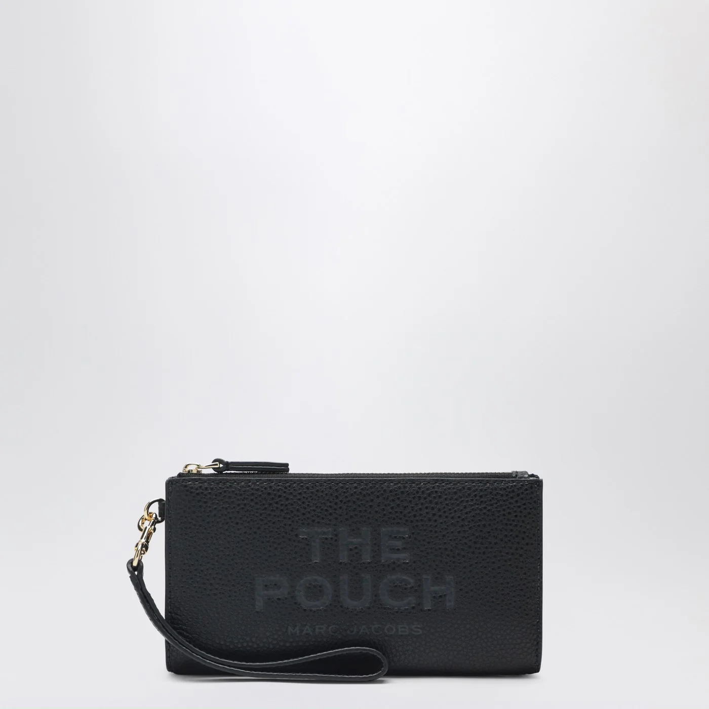 Marc Jacobs The Pouch black grained leather bag