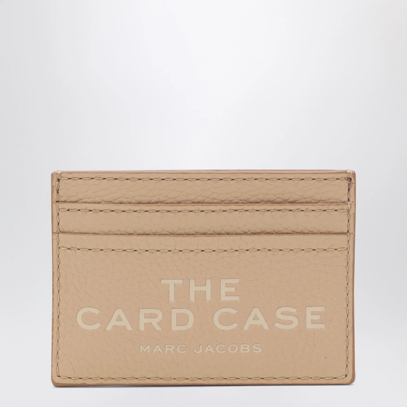 Marc Jacobs Camel full-grain leather cardholder