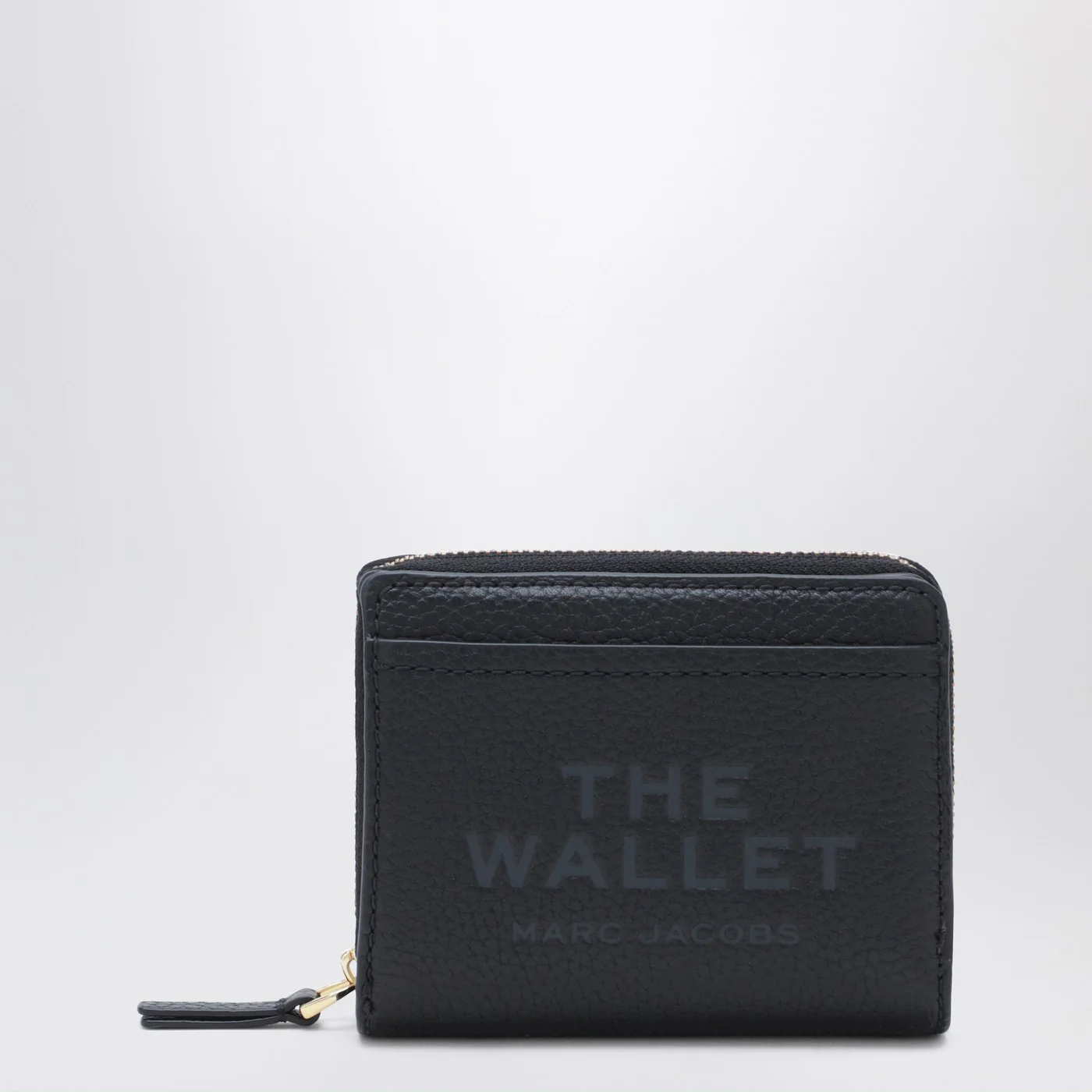 Marc Jacobs Mini black full-grain leather wallet
