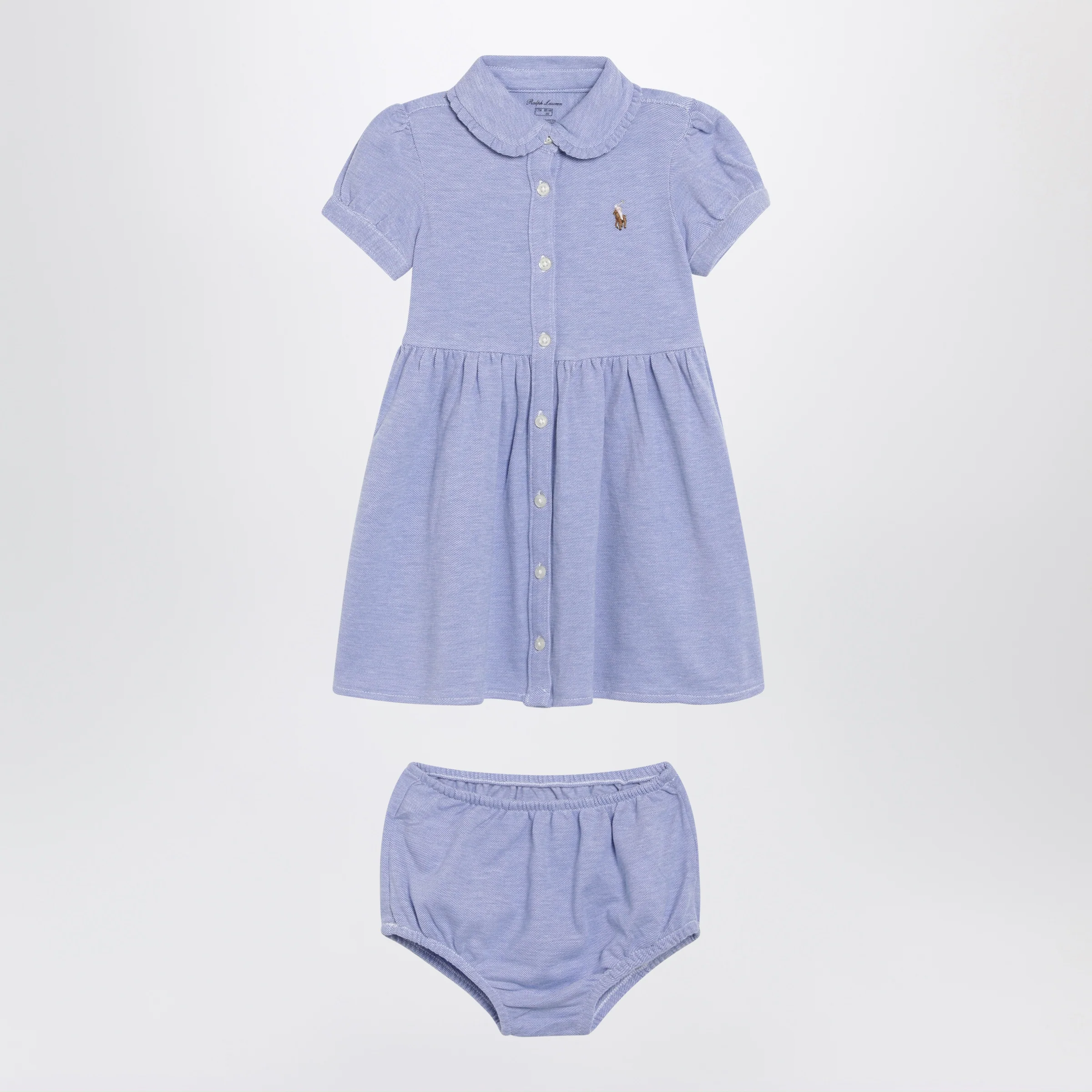 Polo Ralph Lauren Light blue dress with culottes