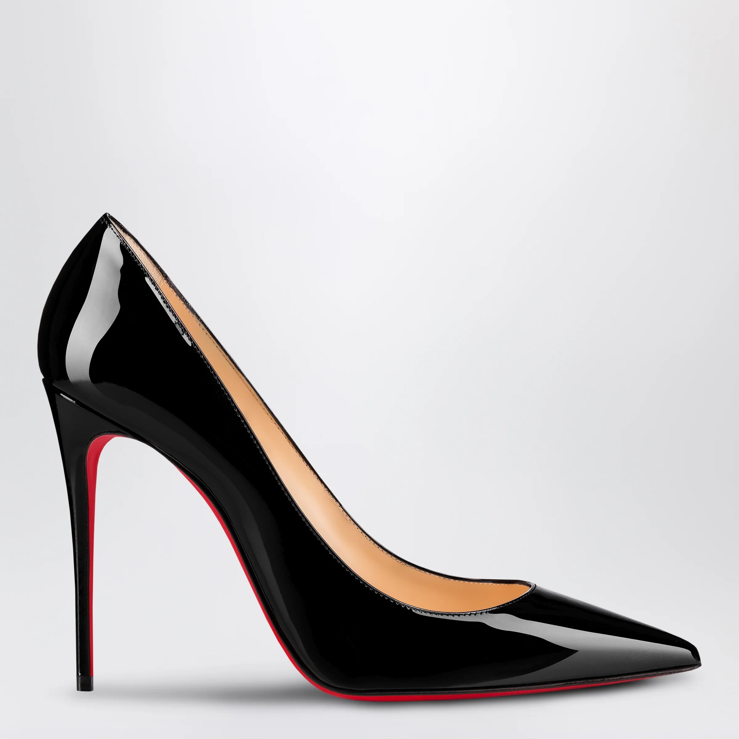 Christian Louboutin Black patent leather décollette