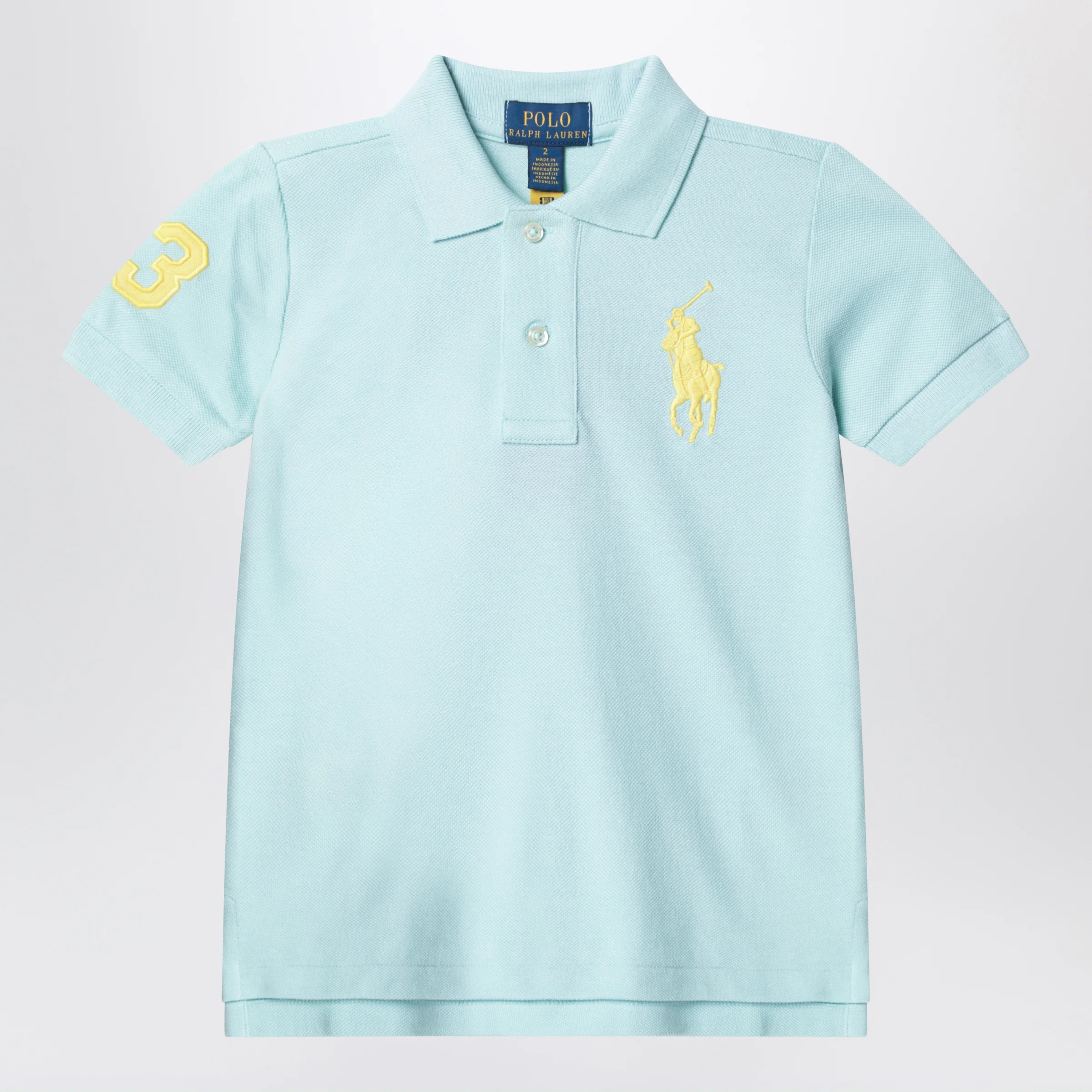 Polo Ralph Lauren Light blue polo shirt with embroidered logo